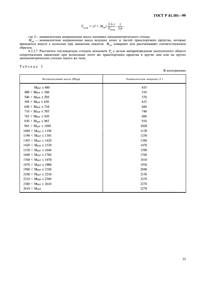 ГОСТ Р 41.101-99