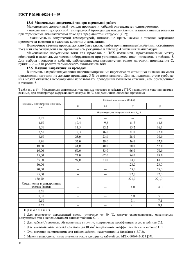 ГОСТ Р МЭК 60204-1-99