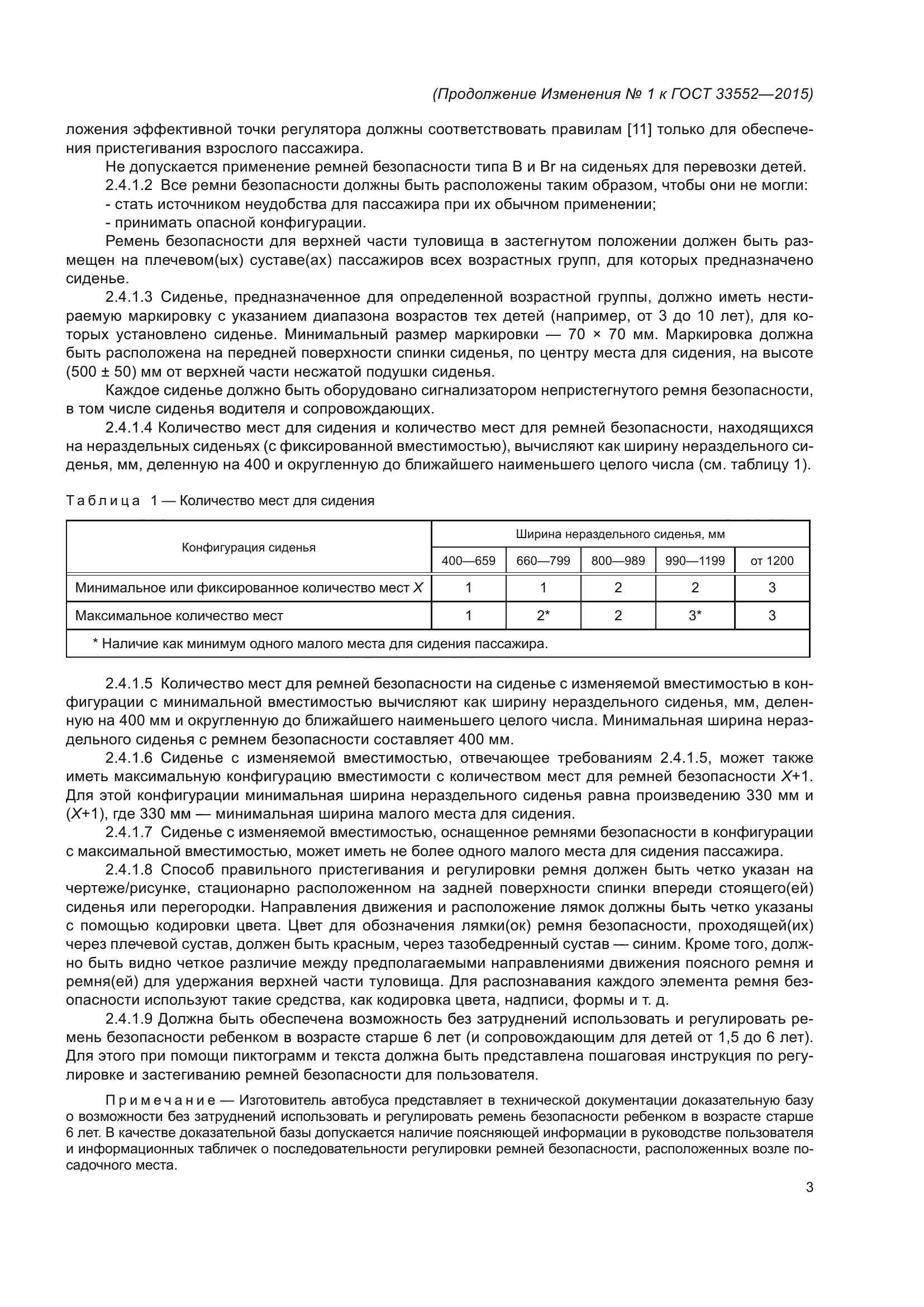 Изменение №1 к ГОСТ 33552-2015