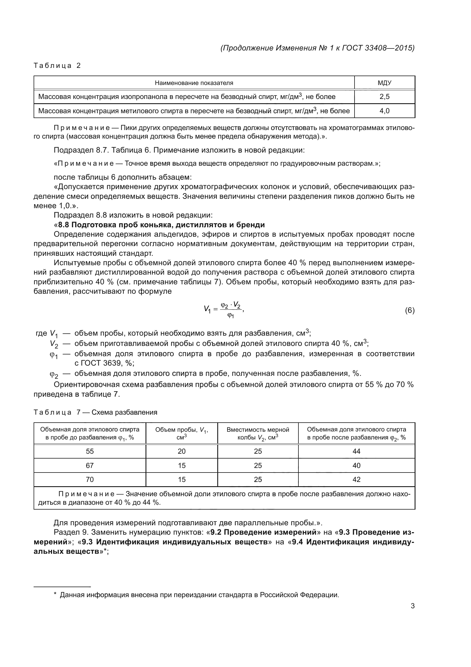 Изменение №1 к ГОСТ 33408-2015