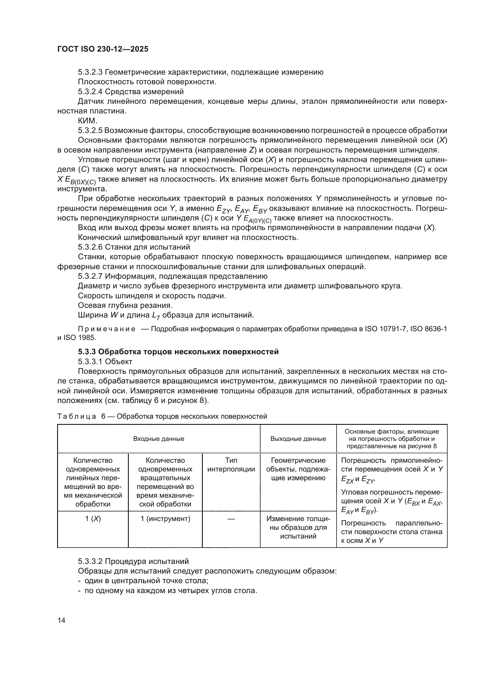 ГОСТ ISO 230-12-2025