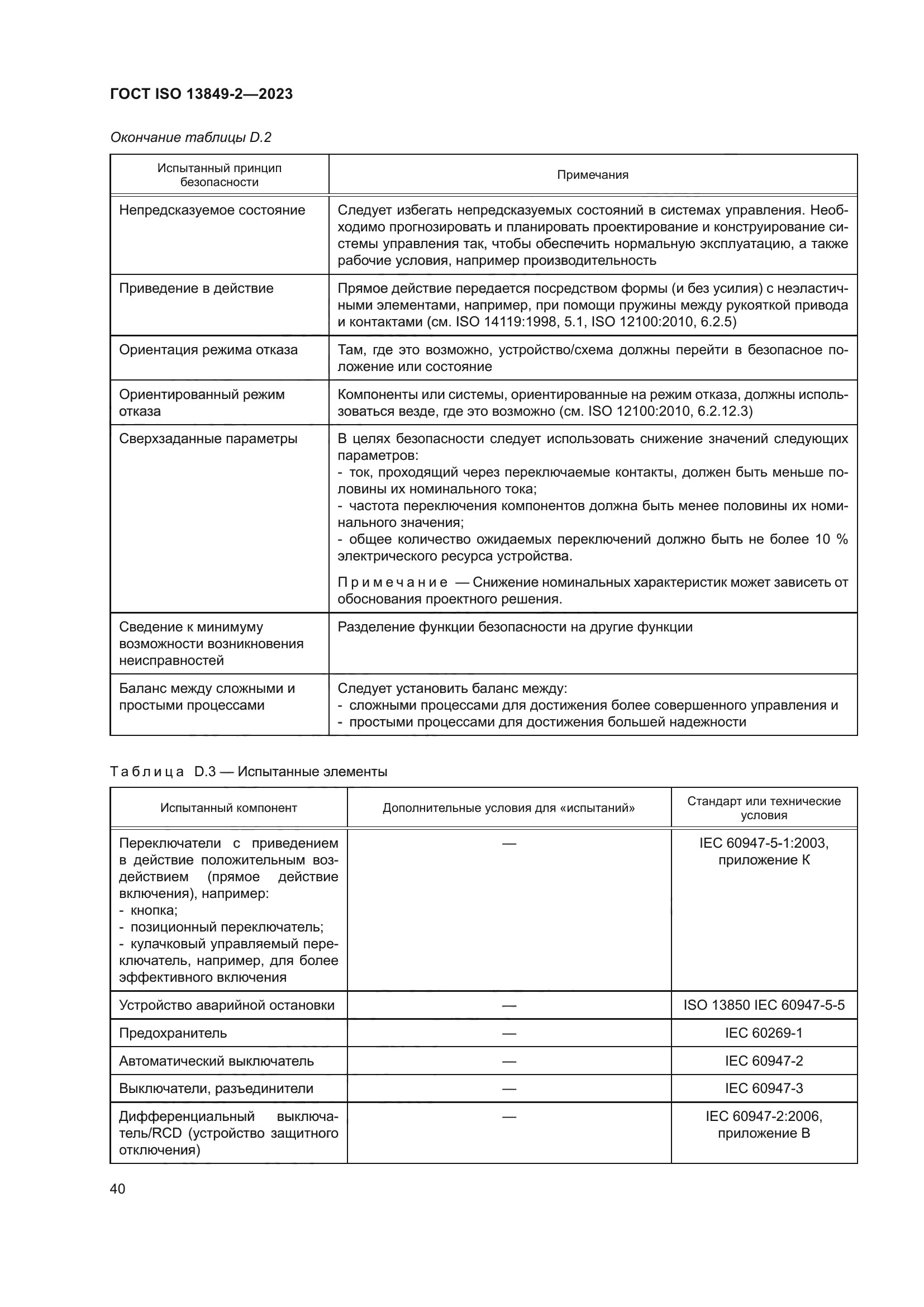 ГОСТ ISO 13849-2-2023