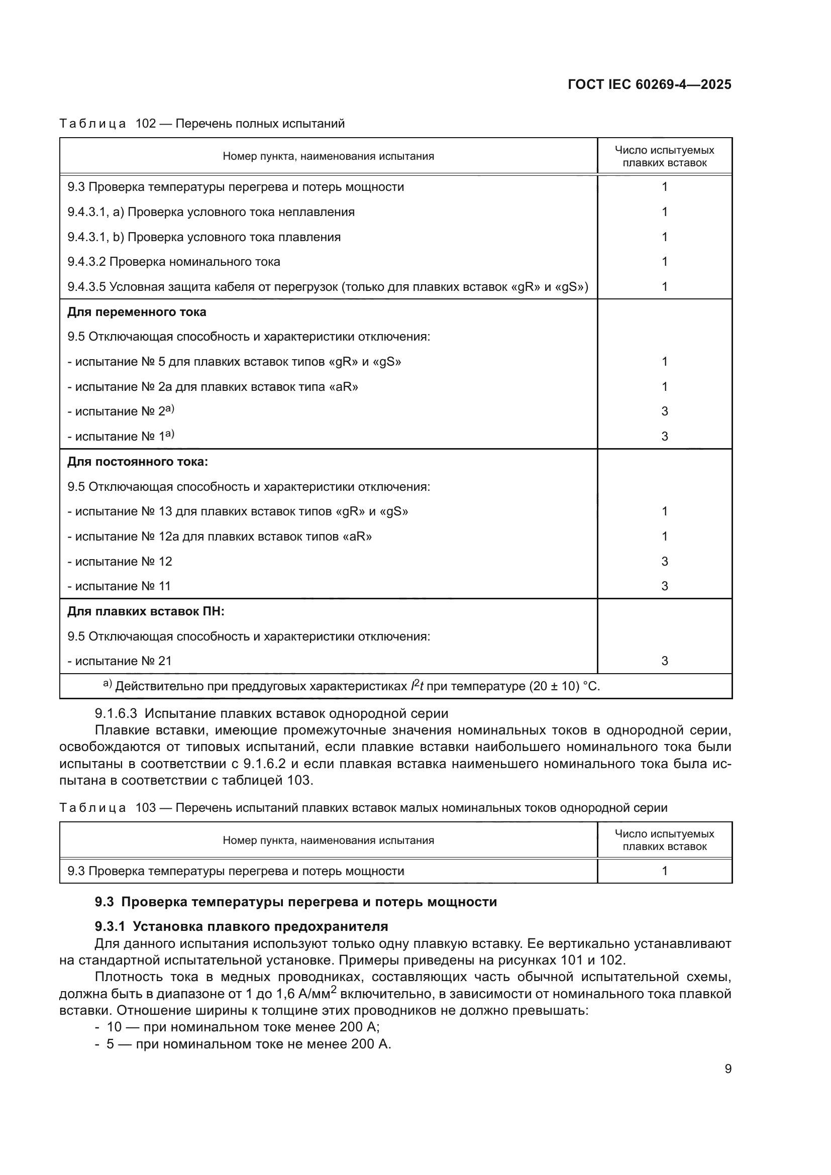 ГОСТ IEC 60269-4-2025