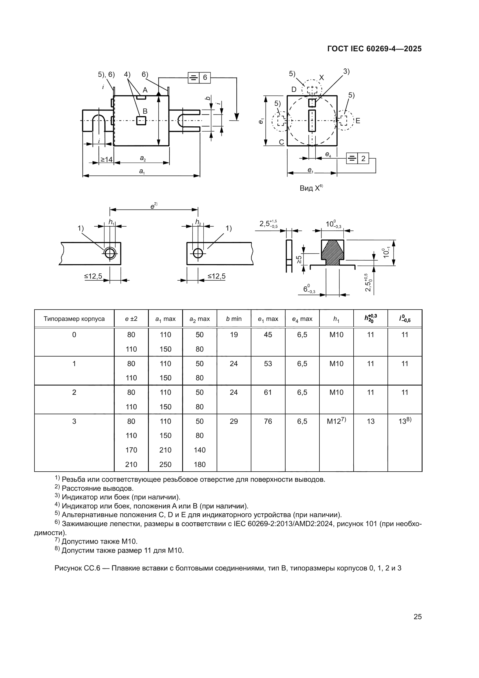ГОСТ IEC 60269-4-2025