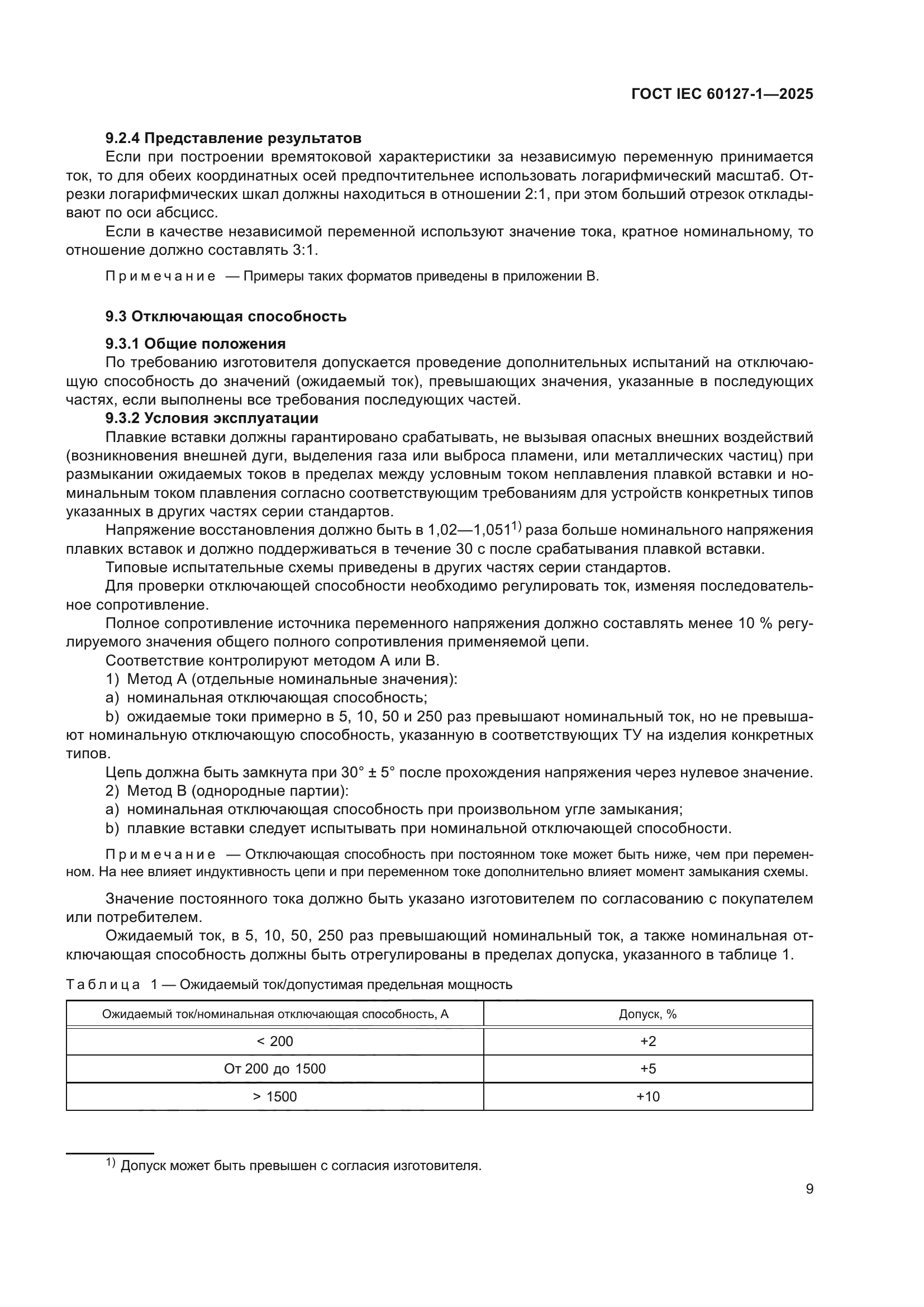 ГОСТ IEC 60127-1-2025