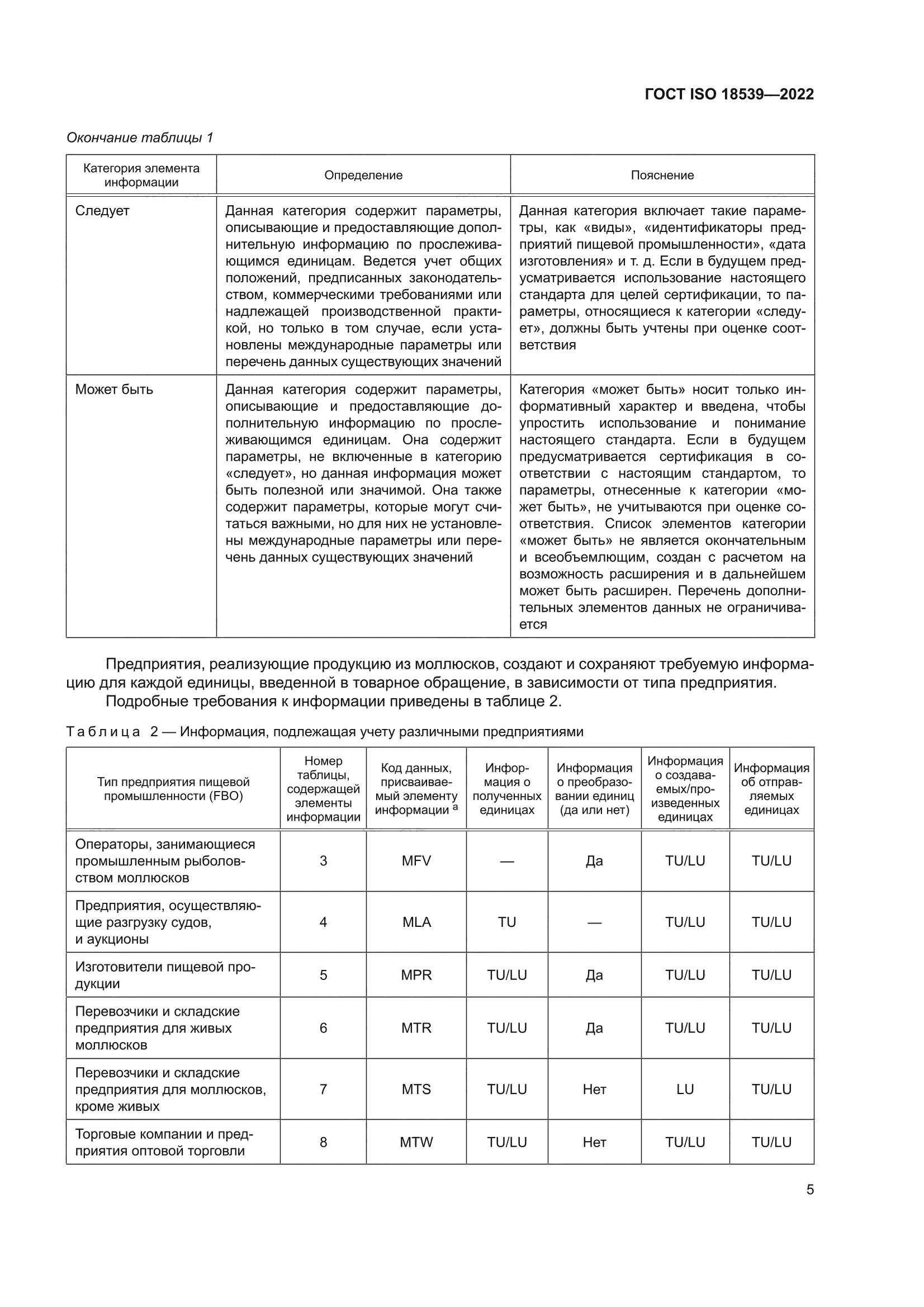 ГОСТ ISO 18539-2022