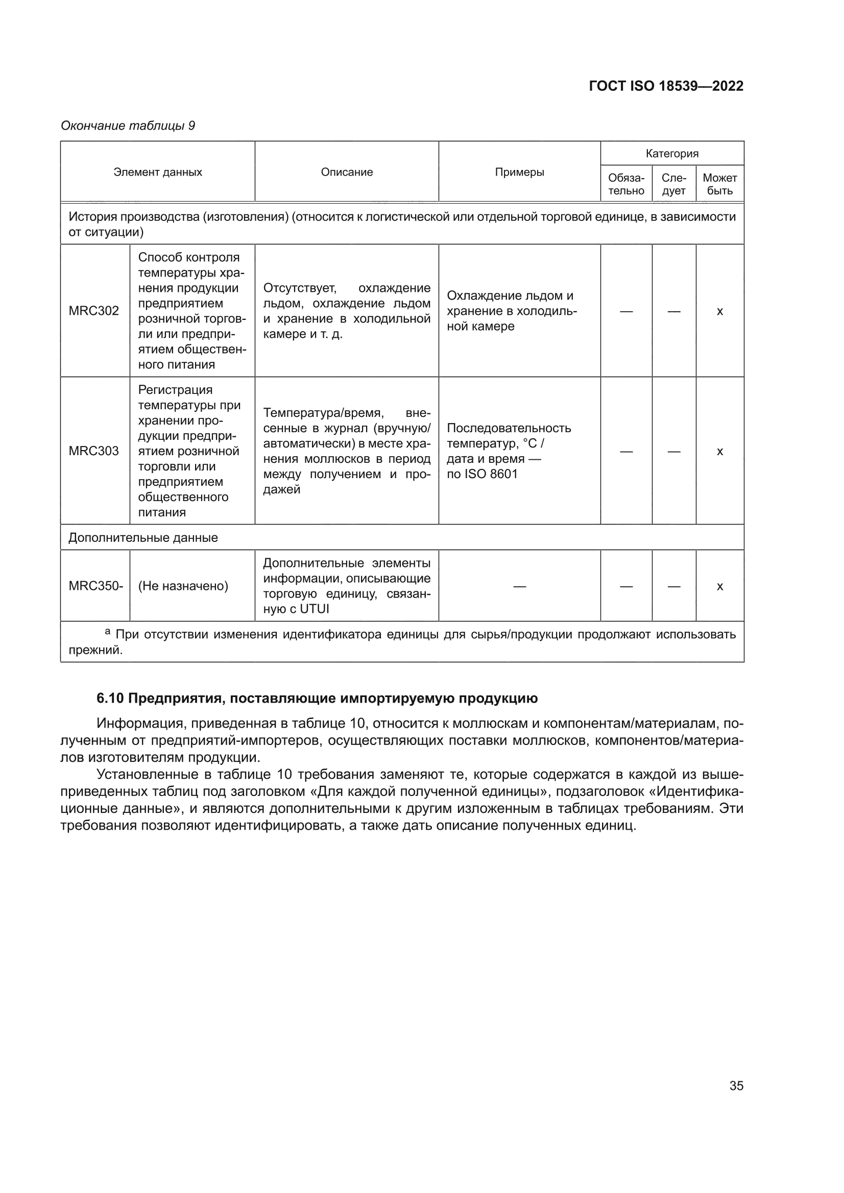 ГОСТ ISO 18539-2022