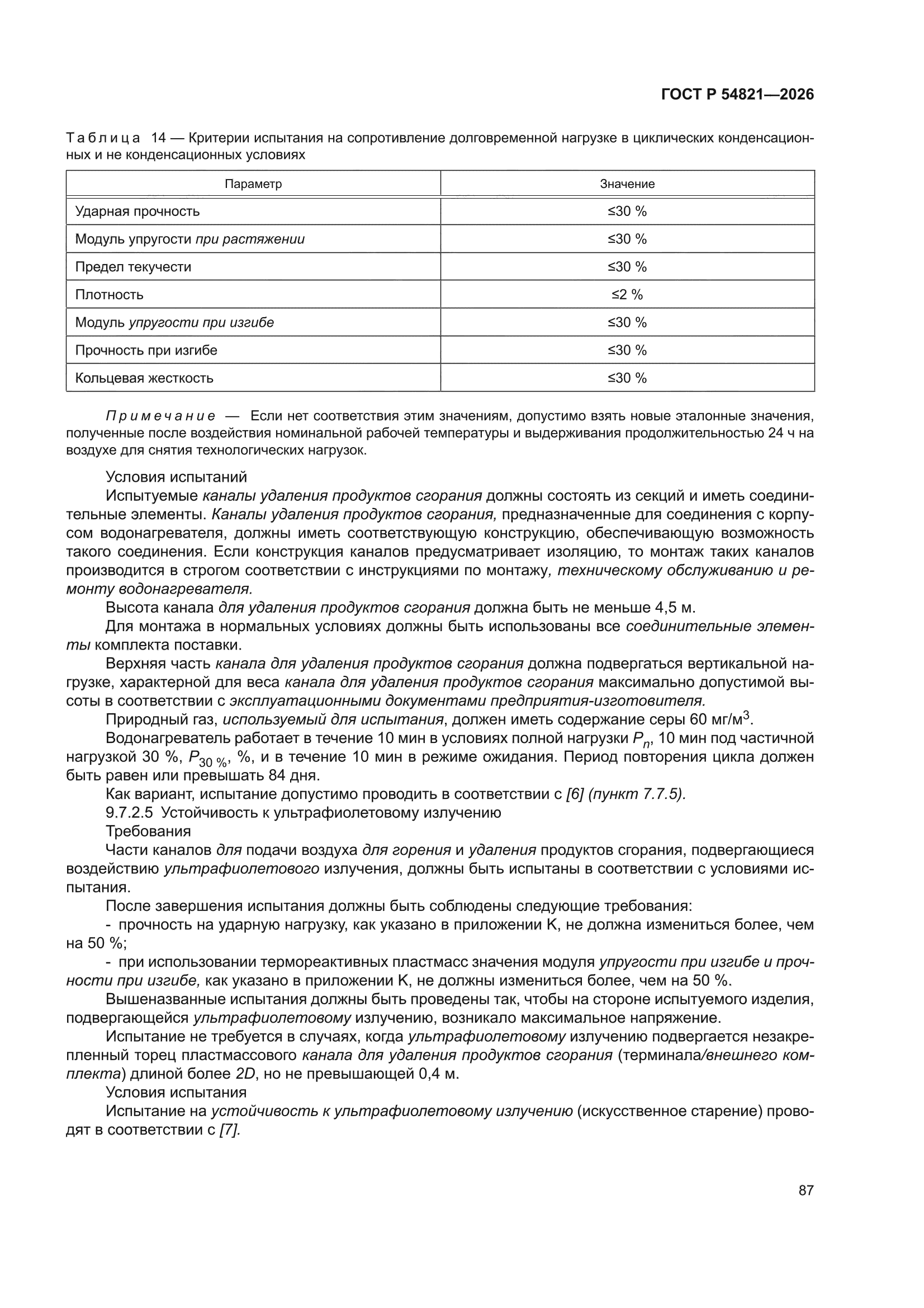 ГОСТ Р 54821-2026