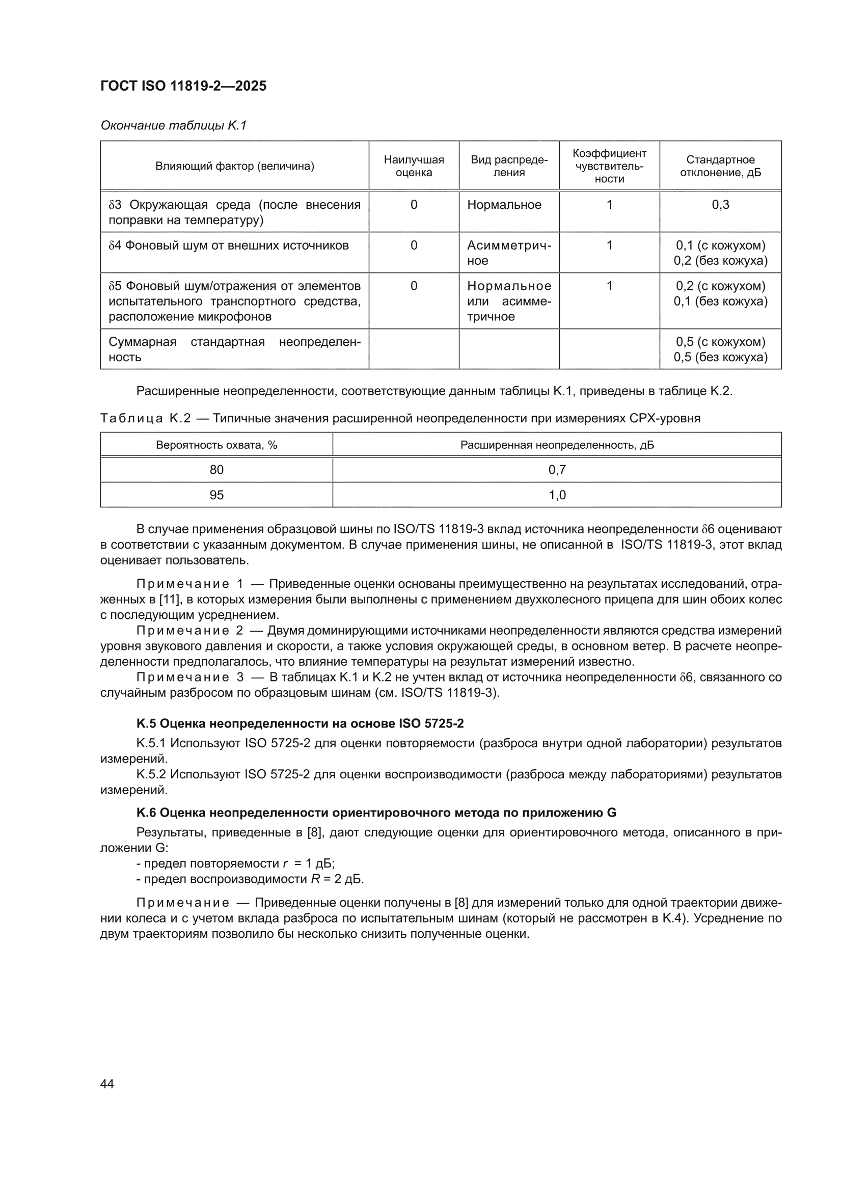 ГОСТ ISO 11819-2-2025