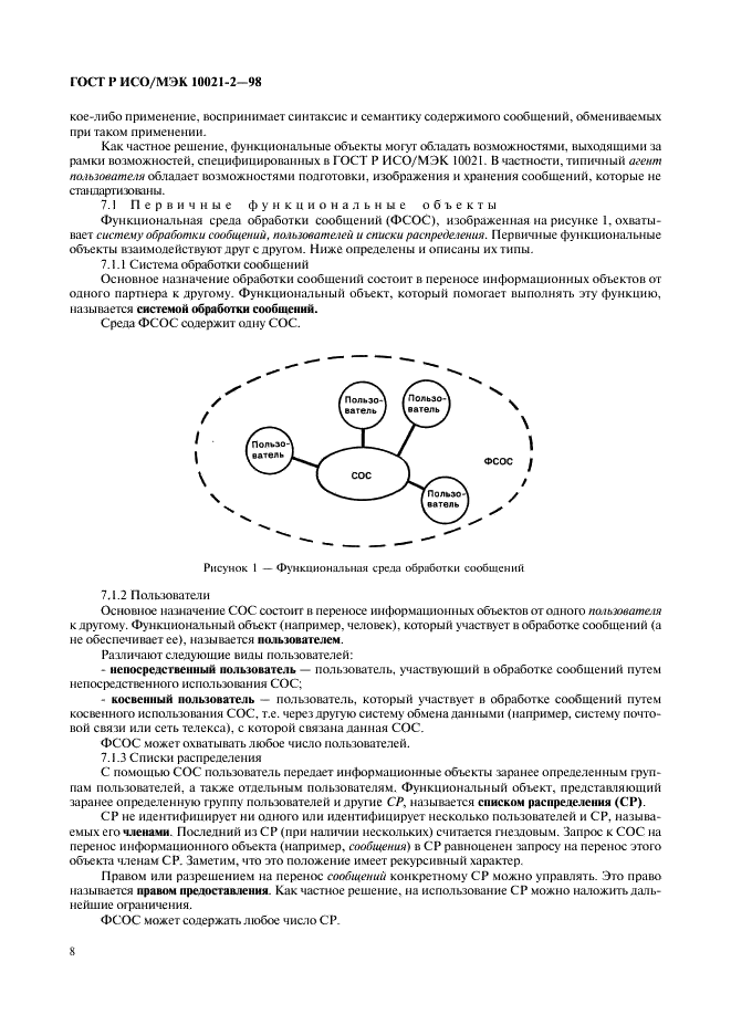 ГОСТ Р ИСО/МЭК 10021-2-98