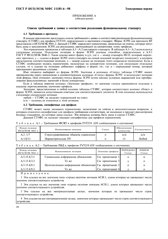 ГОСТ Р ИСО/МЭК МФС 11185-6-98