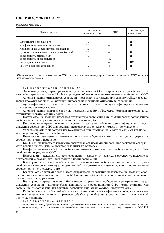 ГОСТ Р ИСО/МЭК 10021-1-98