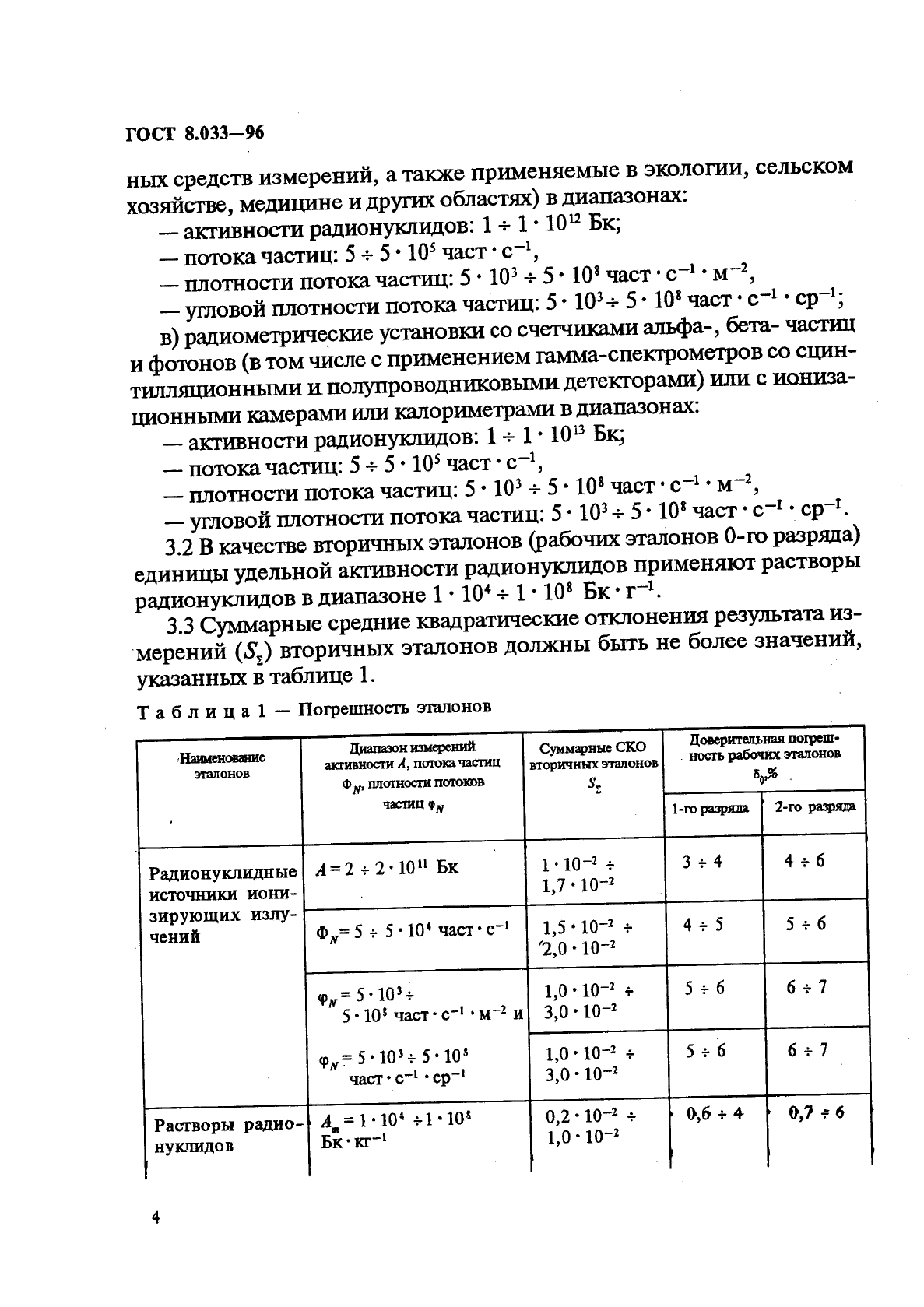 ГОСТ 8.033-96