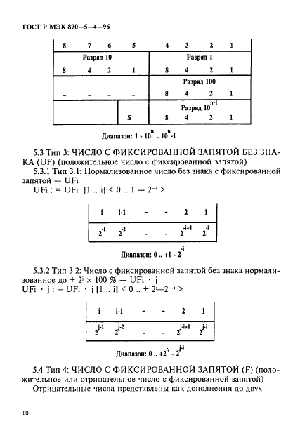 ГОСТ Р МЭК 870-5-4-96