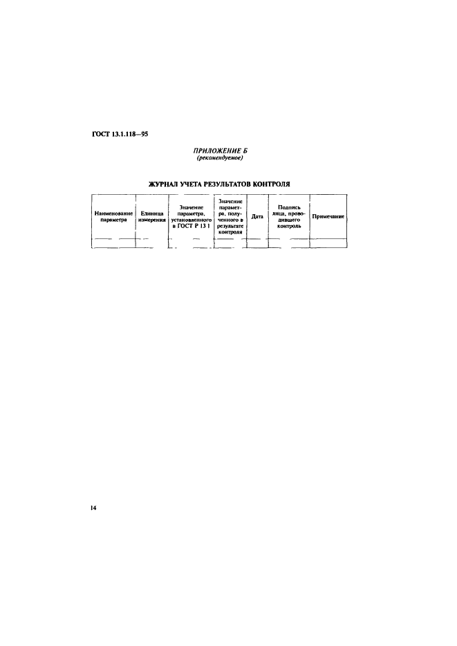 ГОСТ 13.1.118-95