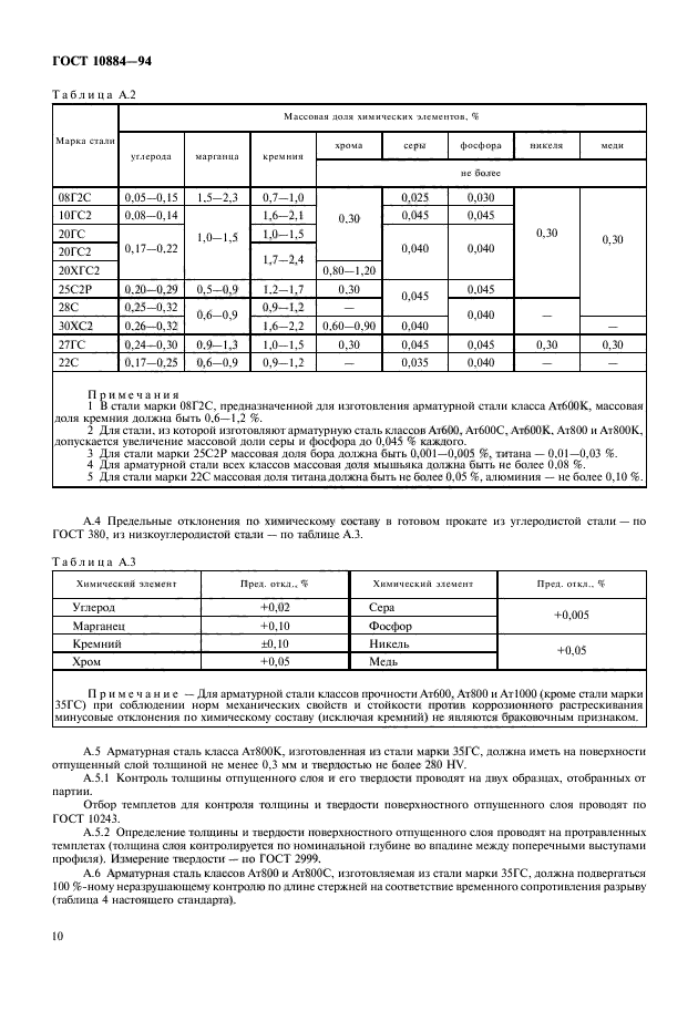 ГОСТ 10884-94