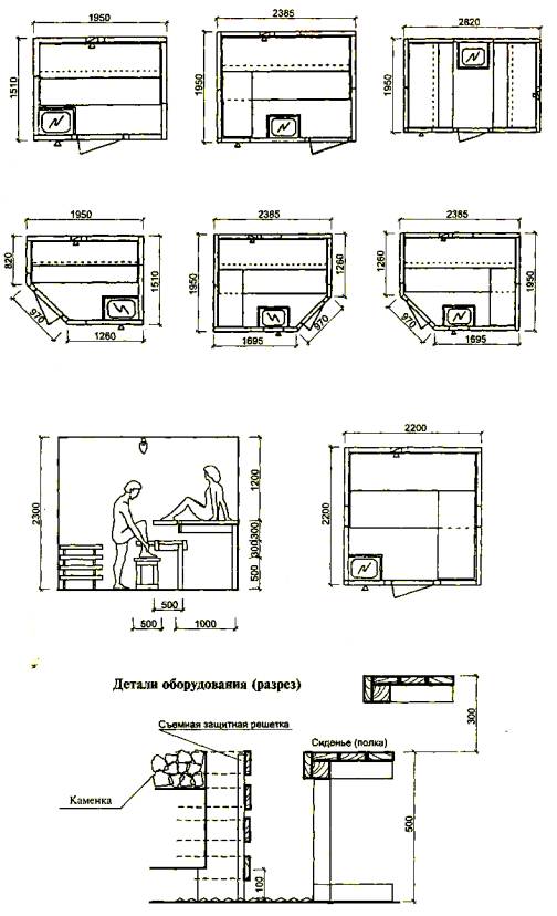 проектирование бани снип