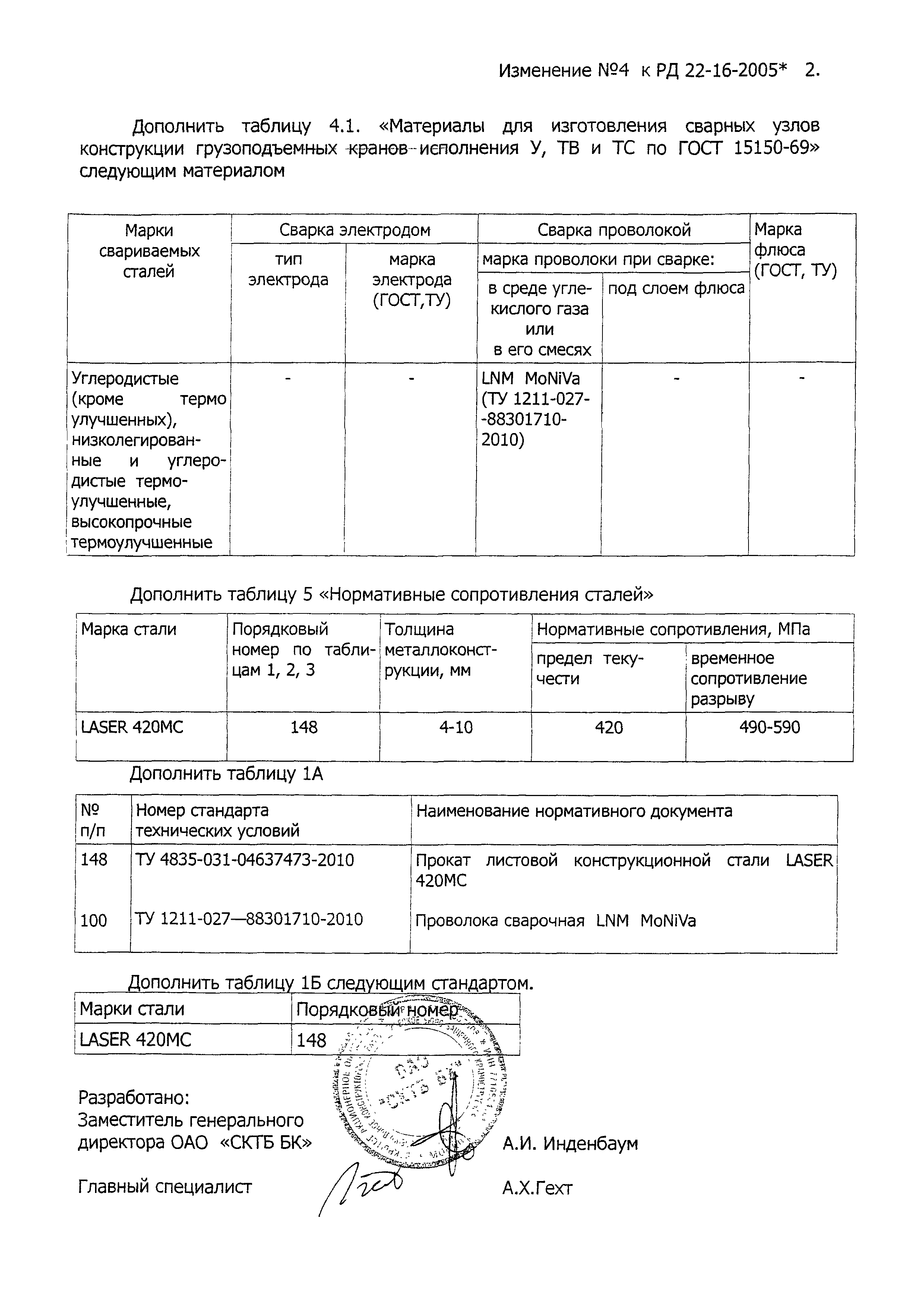 Скачать РД 22-16-2005* Руководящий нормативный материал. Машины  грузоподъемные. Выбор материалов для изготовления, ремонта и реконструкции  сварных стальных конструкций