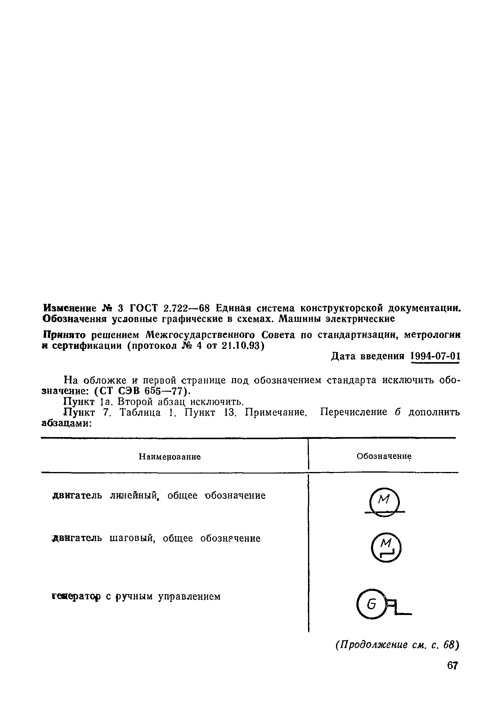 Скачать ГОСТ 2.722-68 Единая система конструкторской документации.  Обозначения условные графические в схемах. Машины электрические