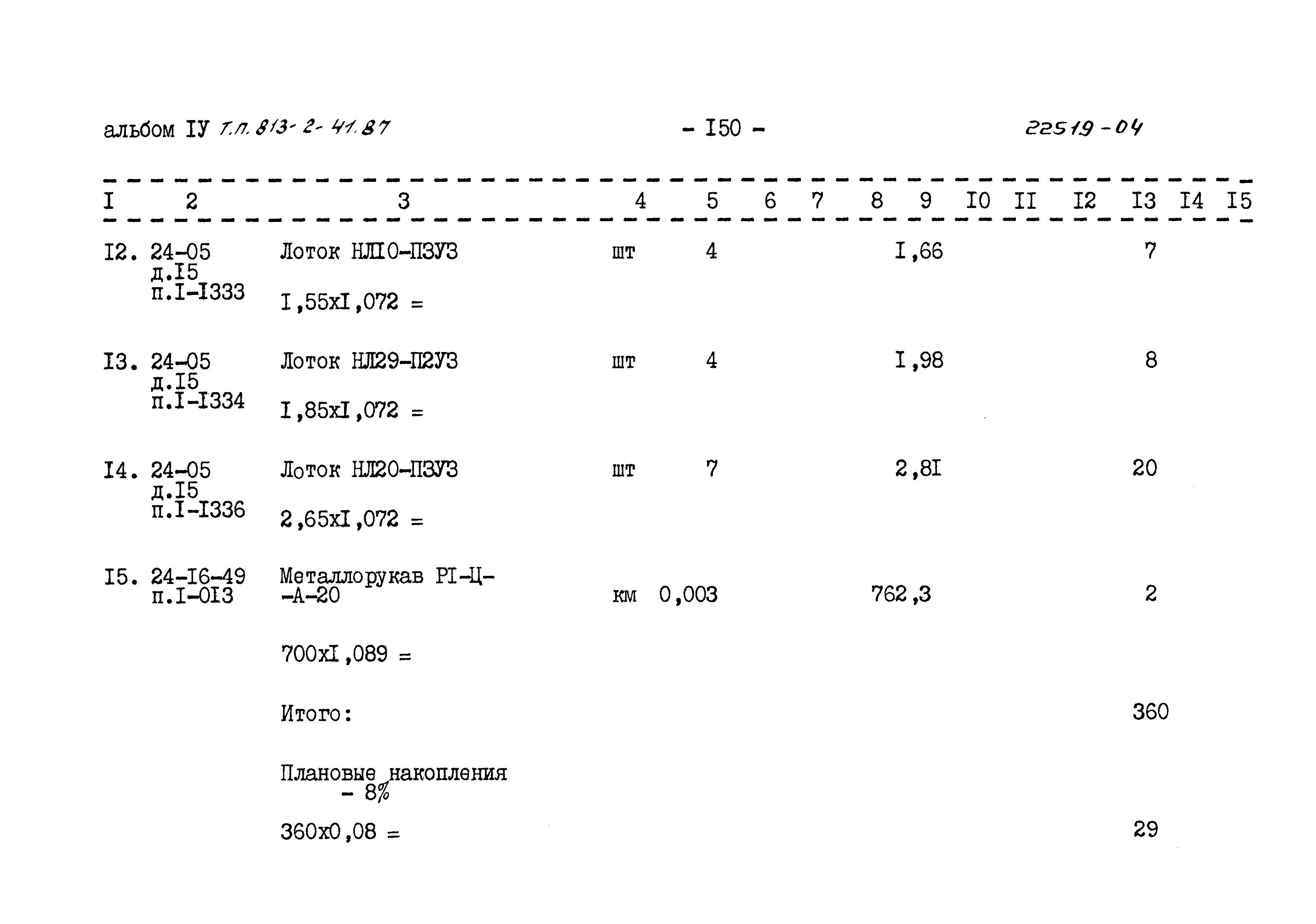 Типовой проект 813-2-41.87