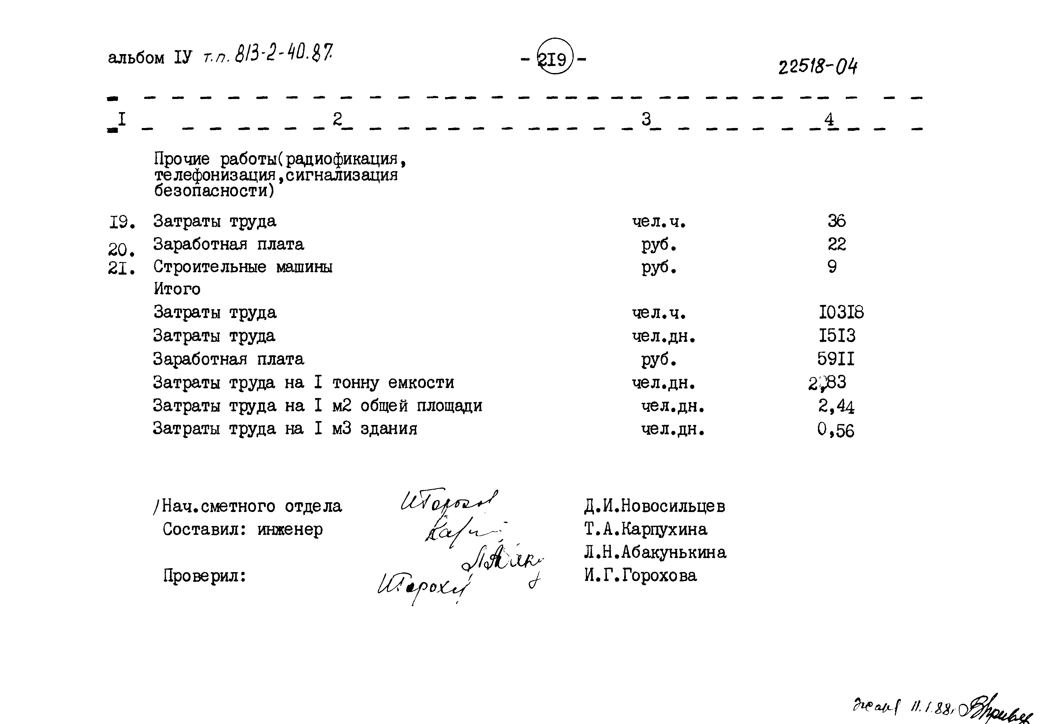 Типовой проект 813-2-40.87