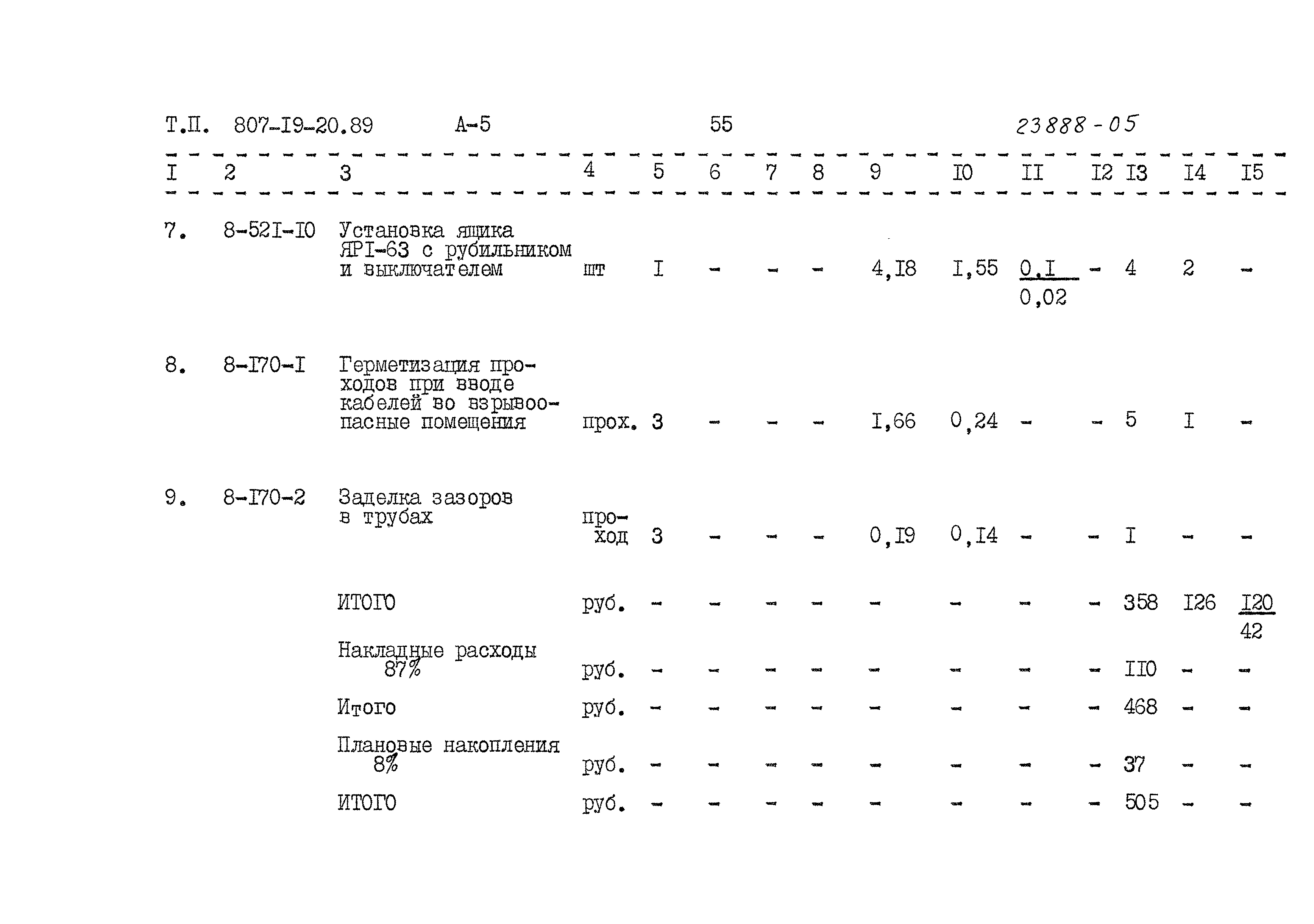 Типовой проект 807-19-20.89