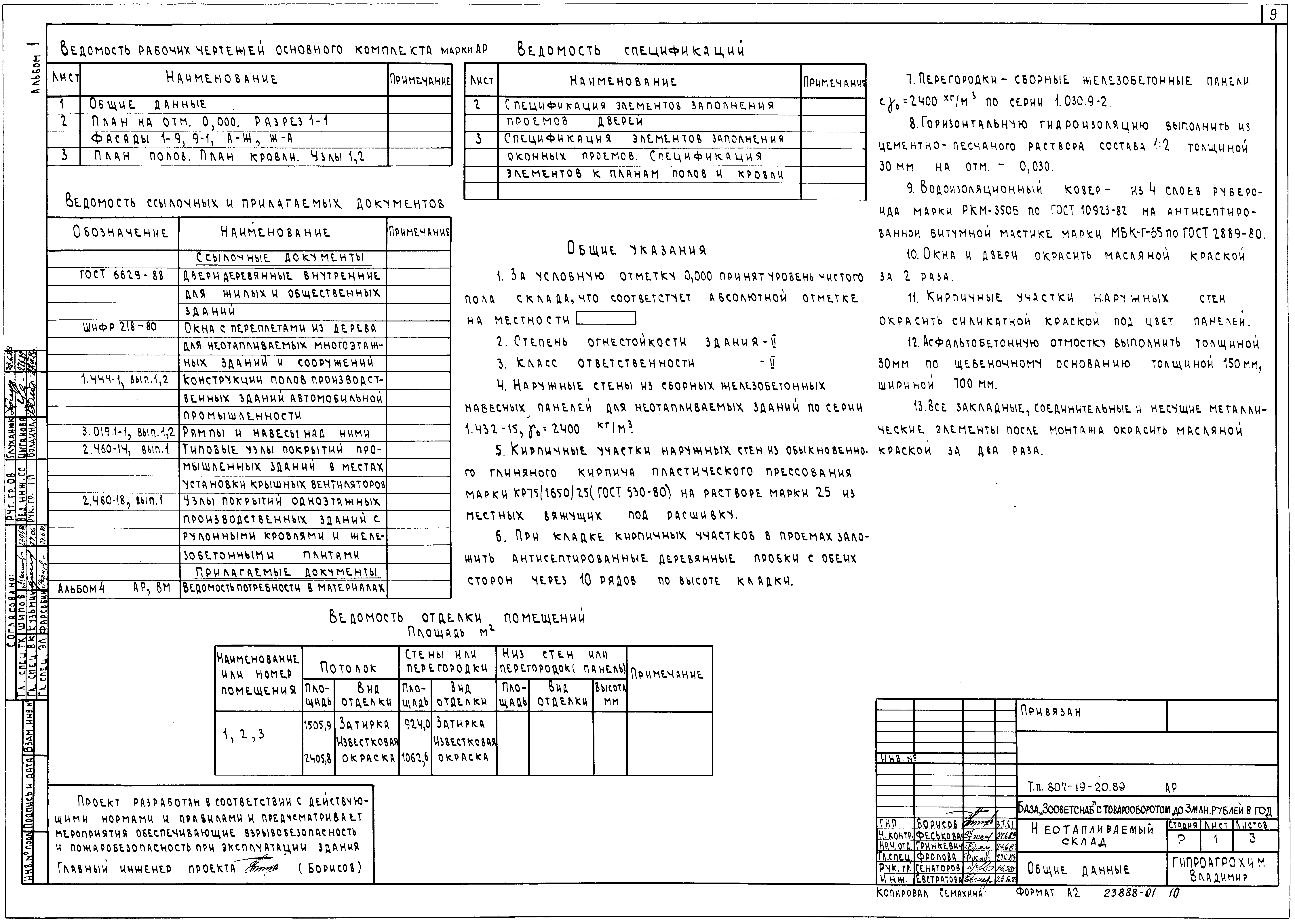 Типовой проект 807-19-20.89