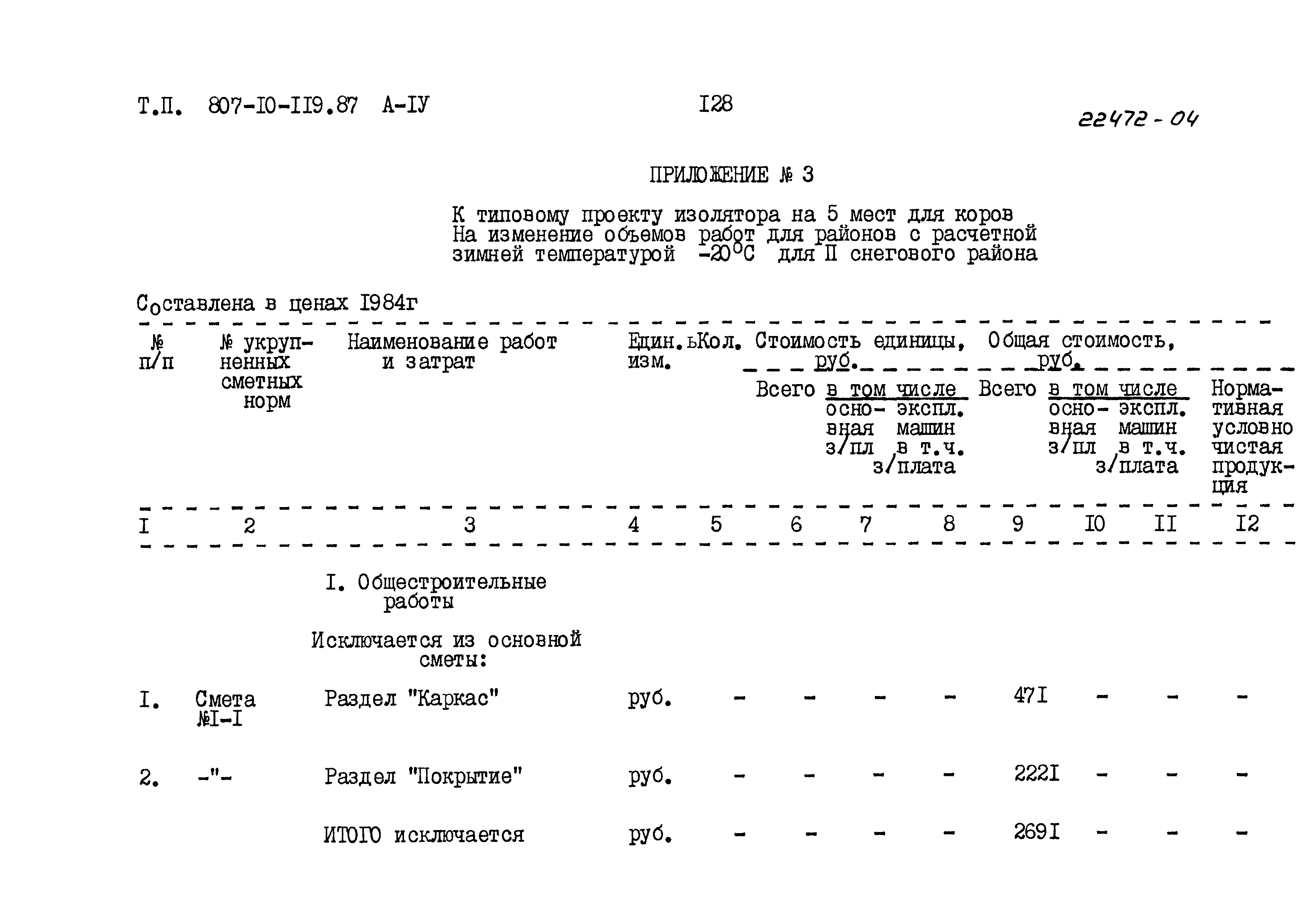 Типовой проект 807-10-119.87