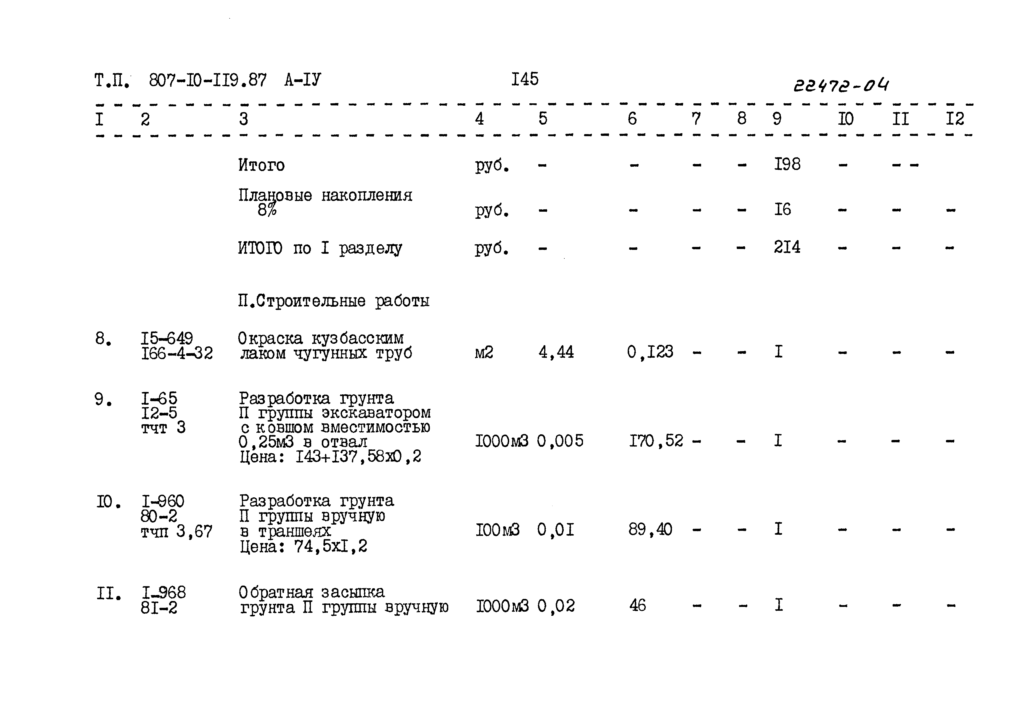 Типовой проект 807-10-119.87
