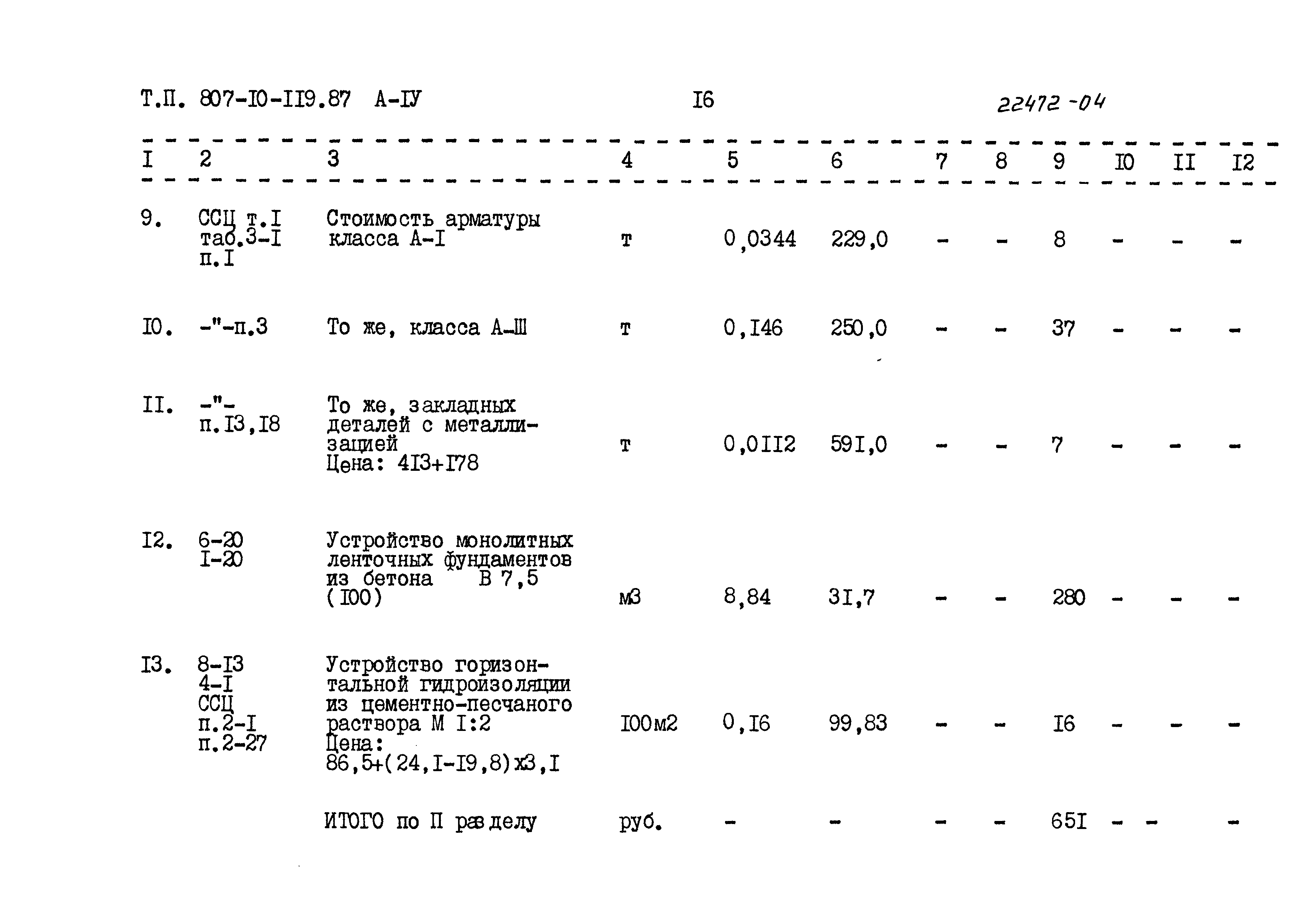 Типовой проект 807-10-119.87