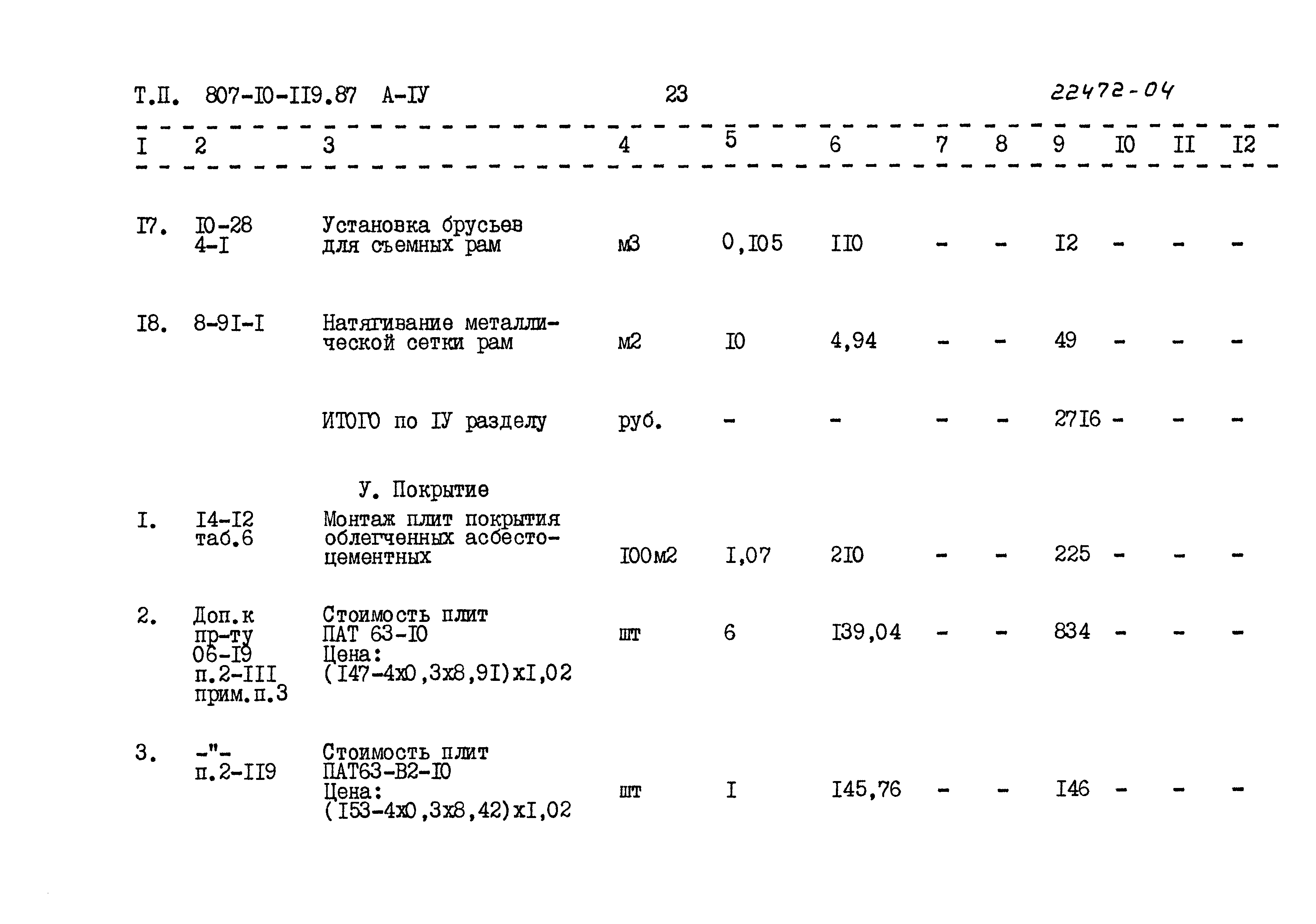 Типовой проект 807-10-119.87