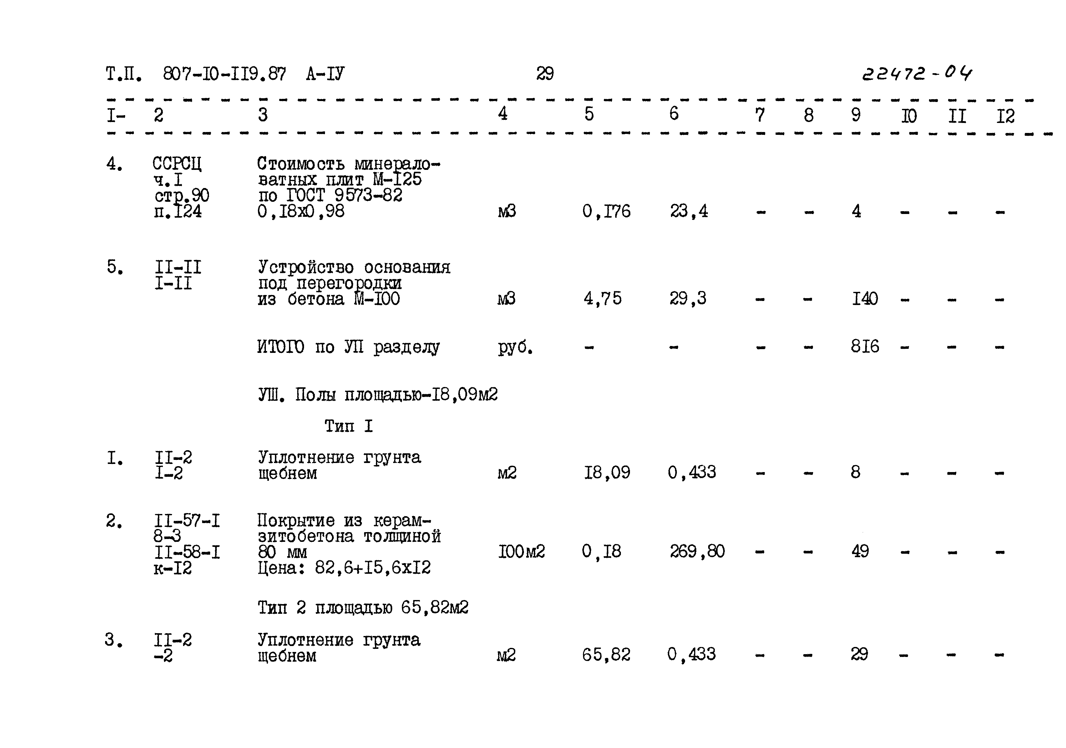Типовой проект 807-10-119.87