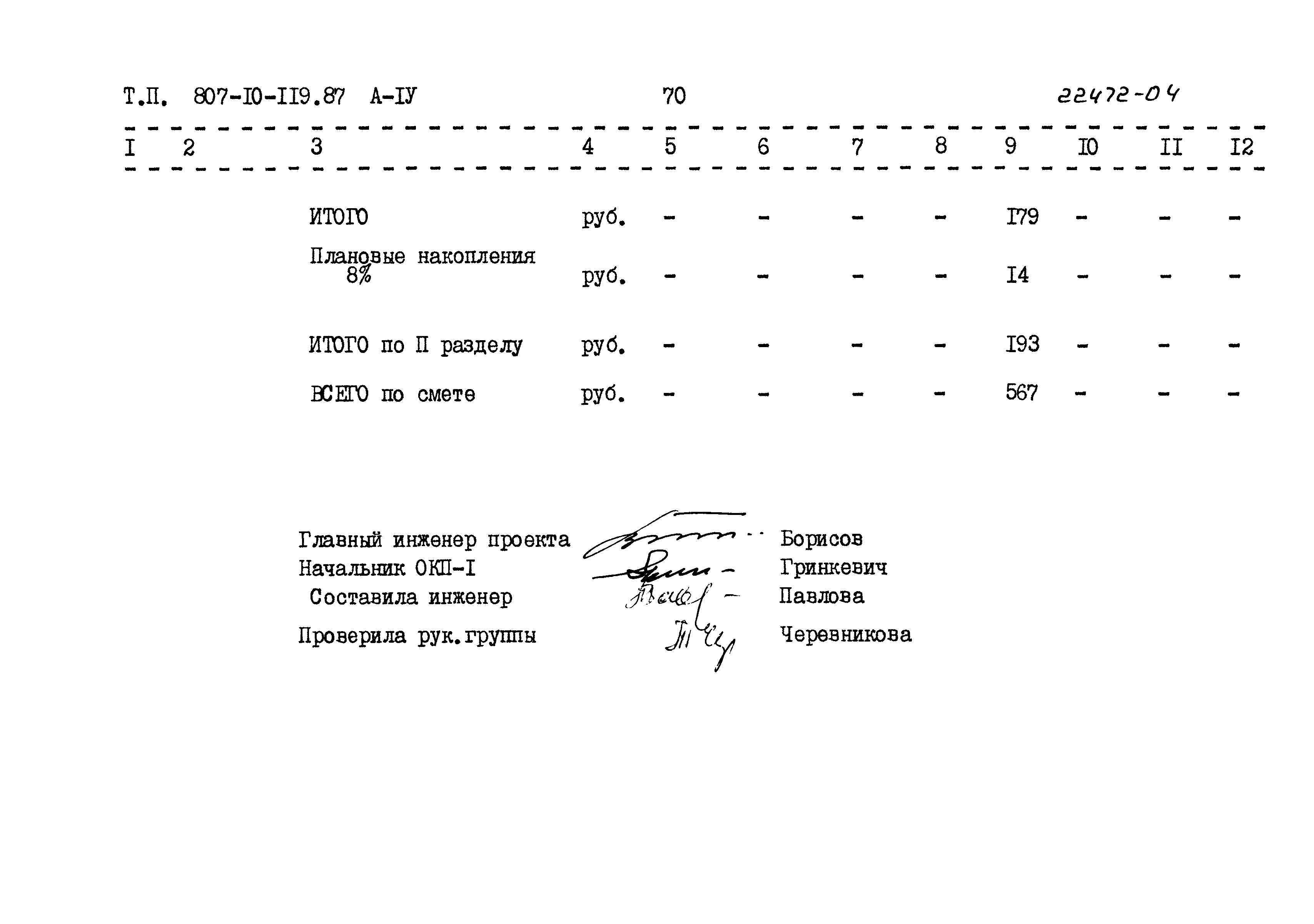 Типовой проект 807-10-119.87