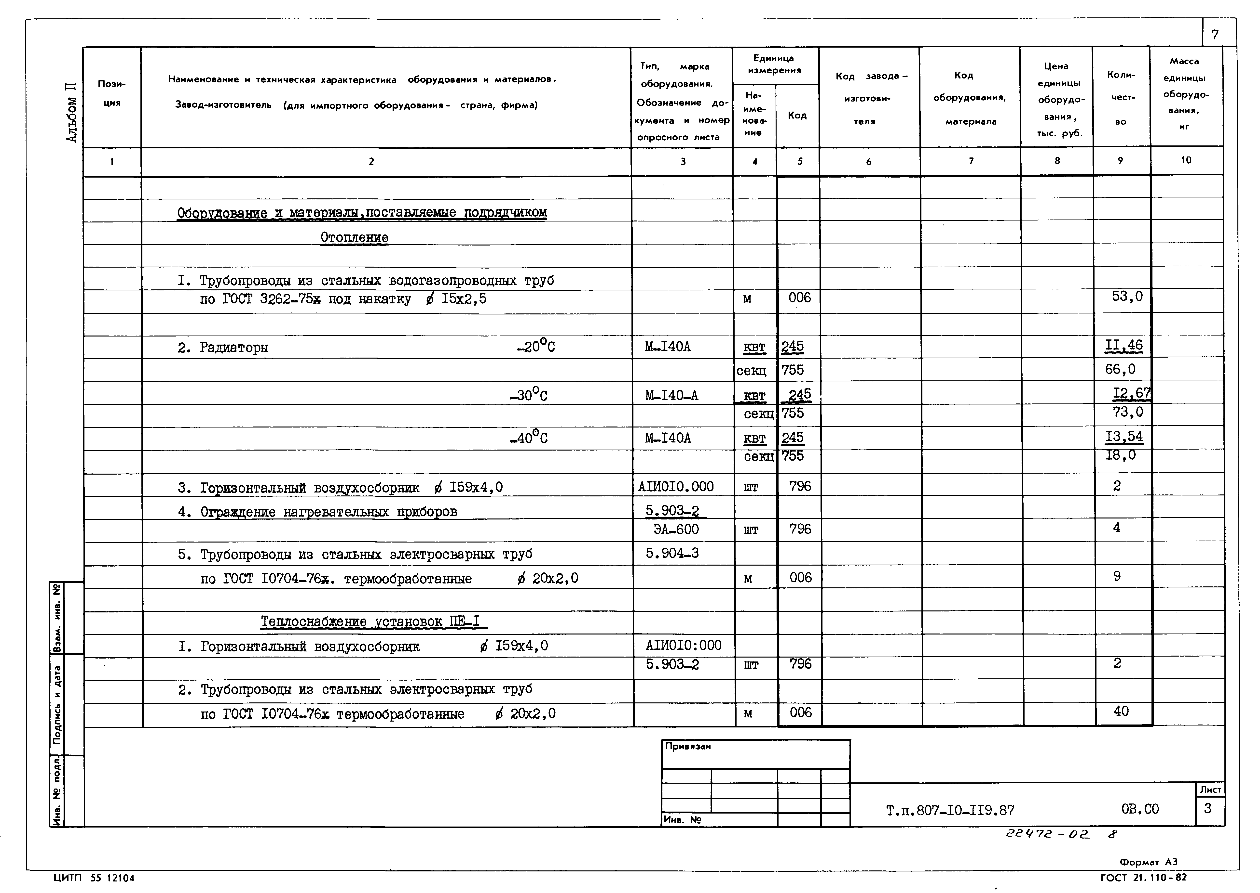 Типовой проект 807-10-119.87