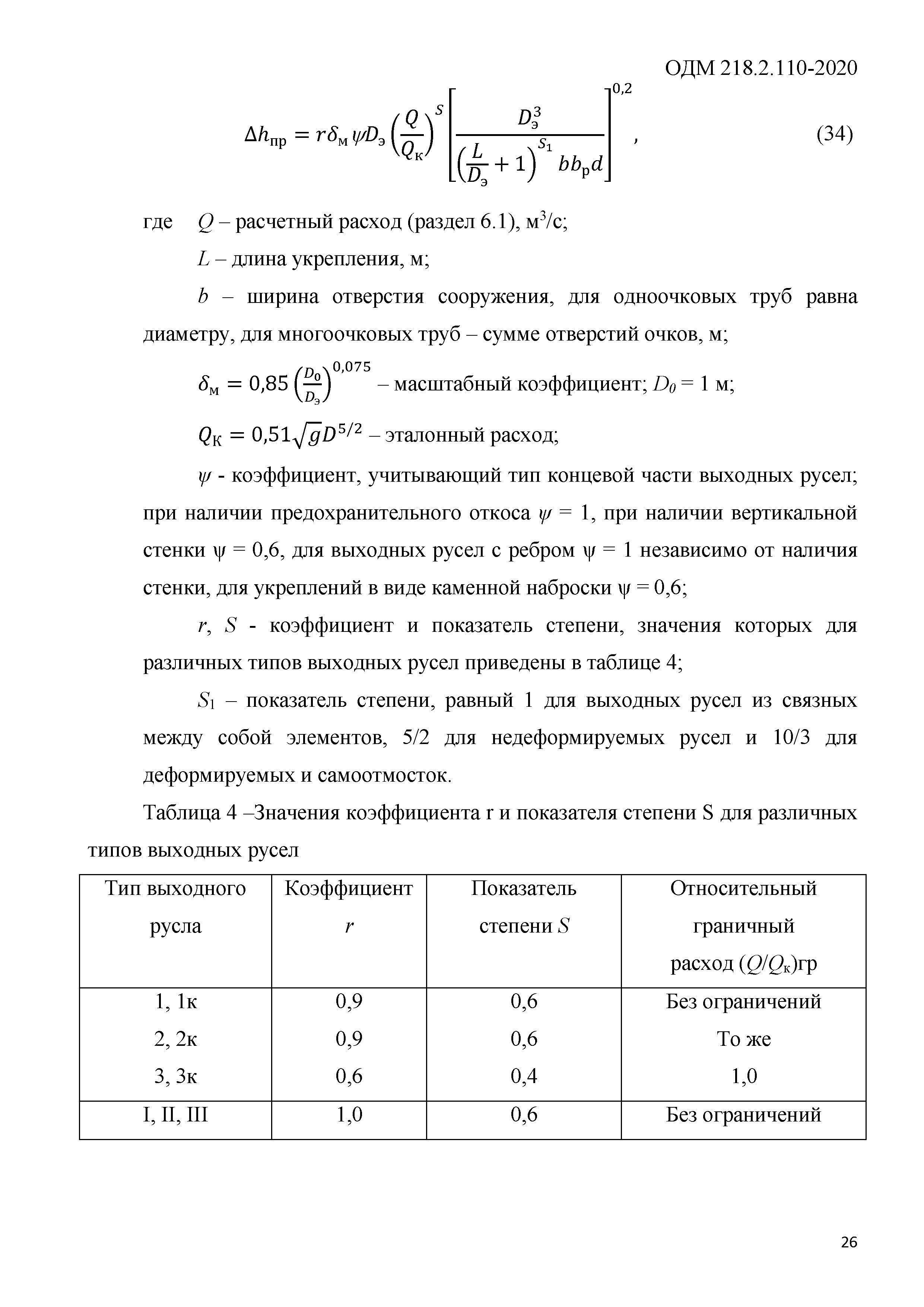 ОДМ 218.2.110-2020