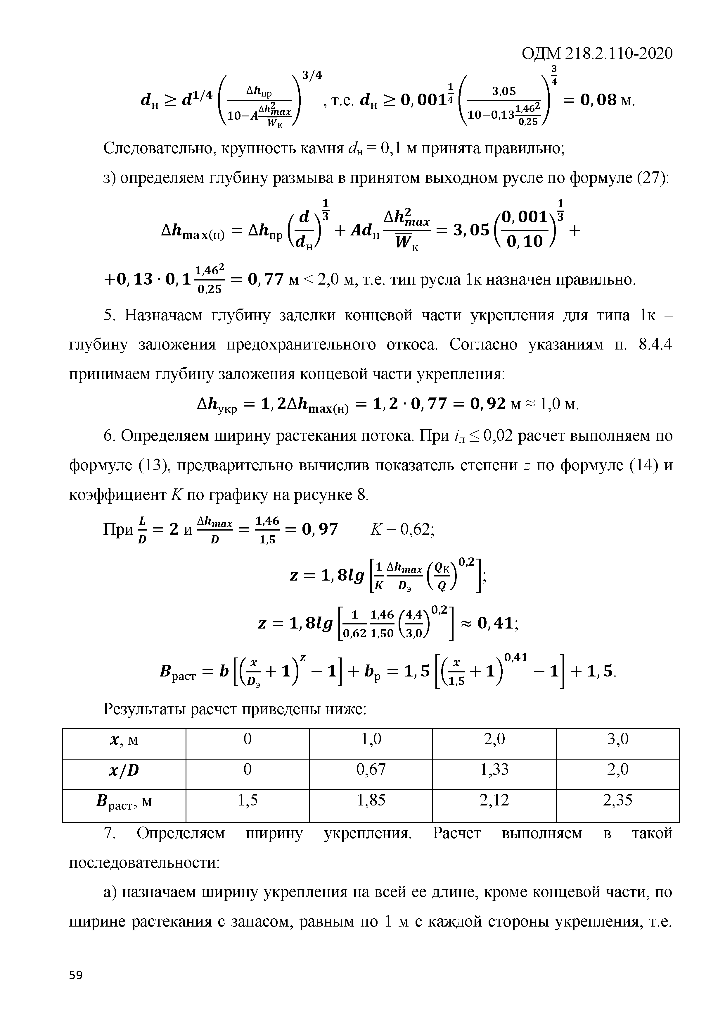 ОДМ 218.2.110-2020