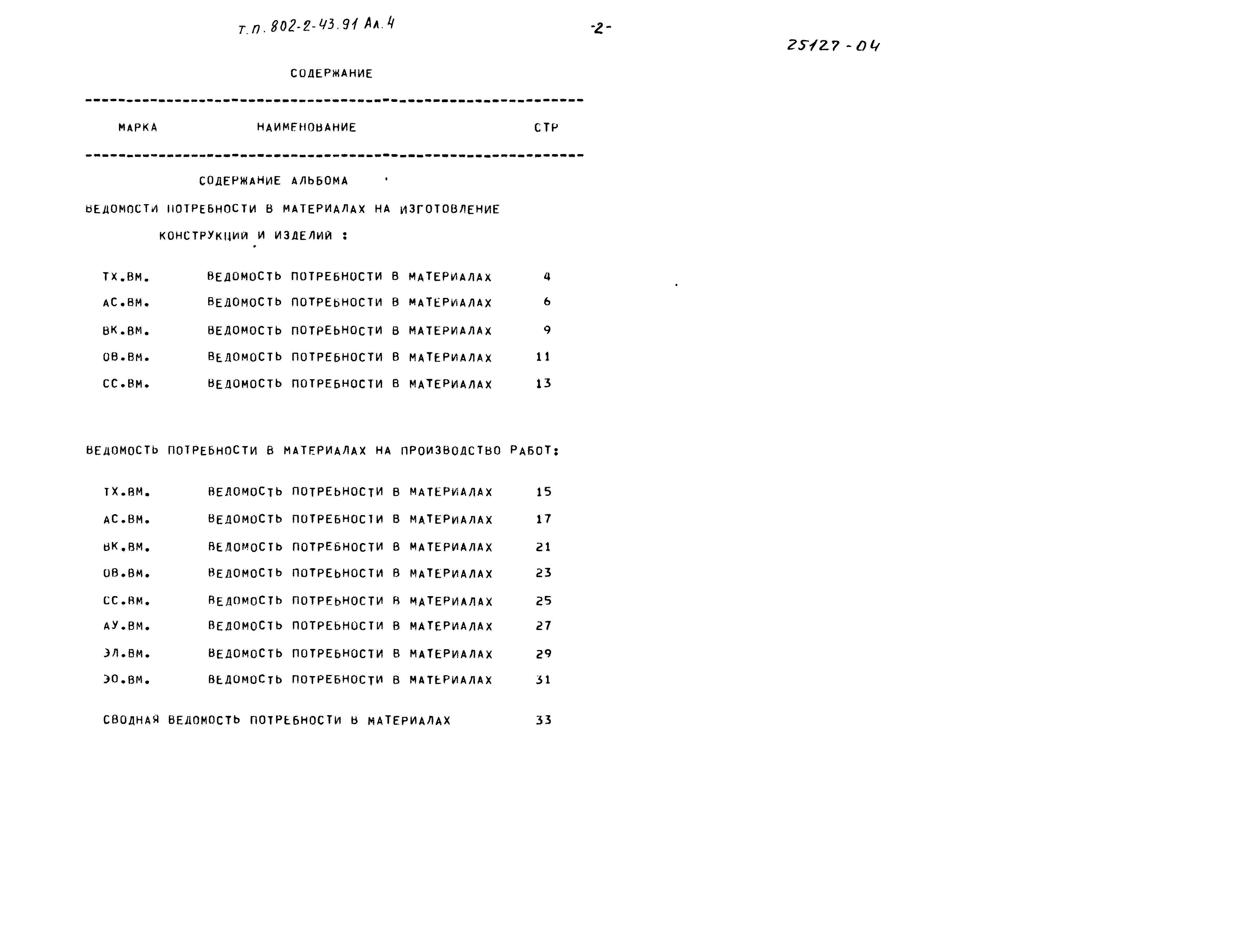 Типовой проект 802-2-43.91