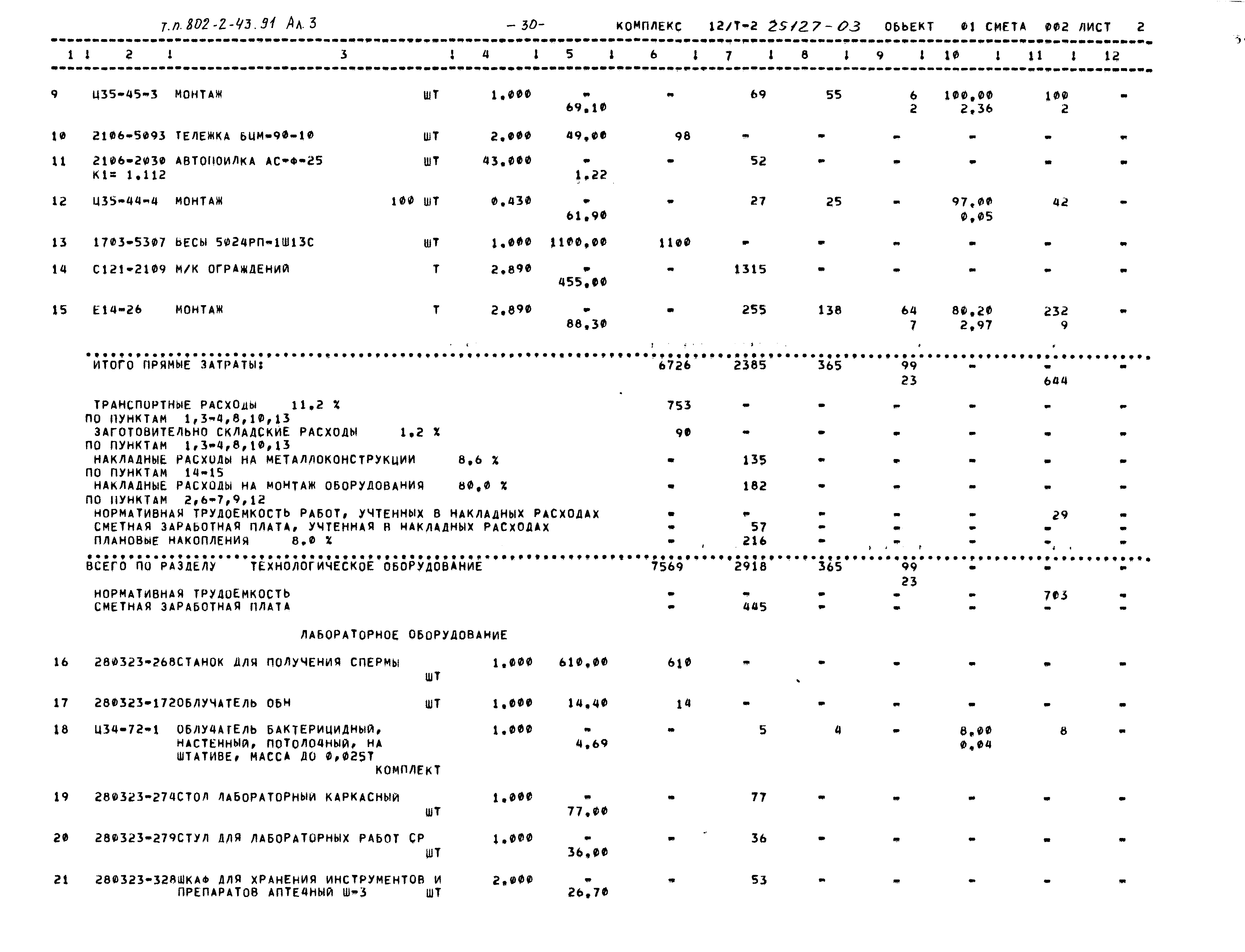 Типовой проект 802-2-43.91