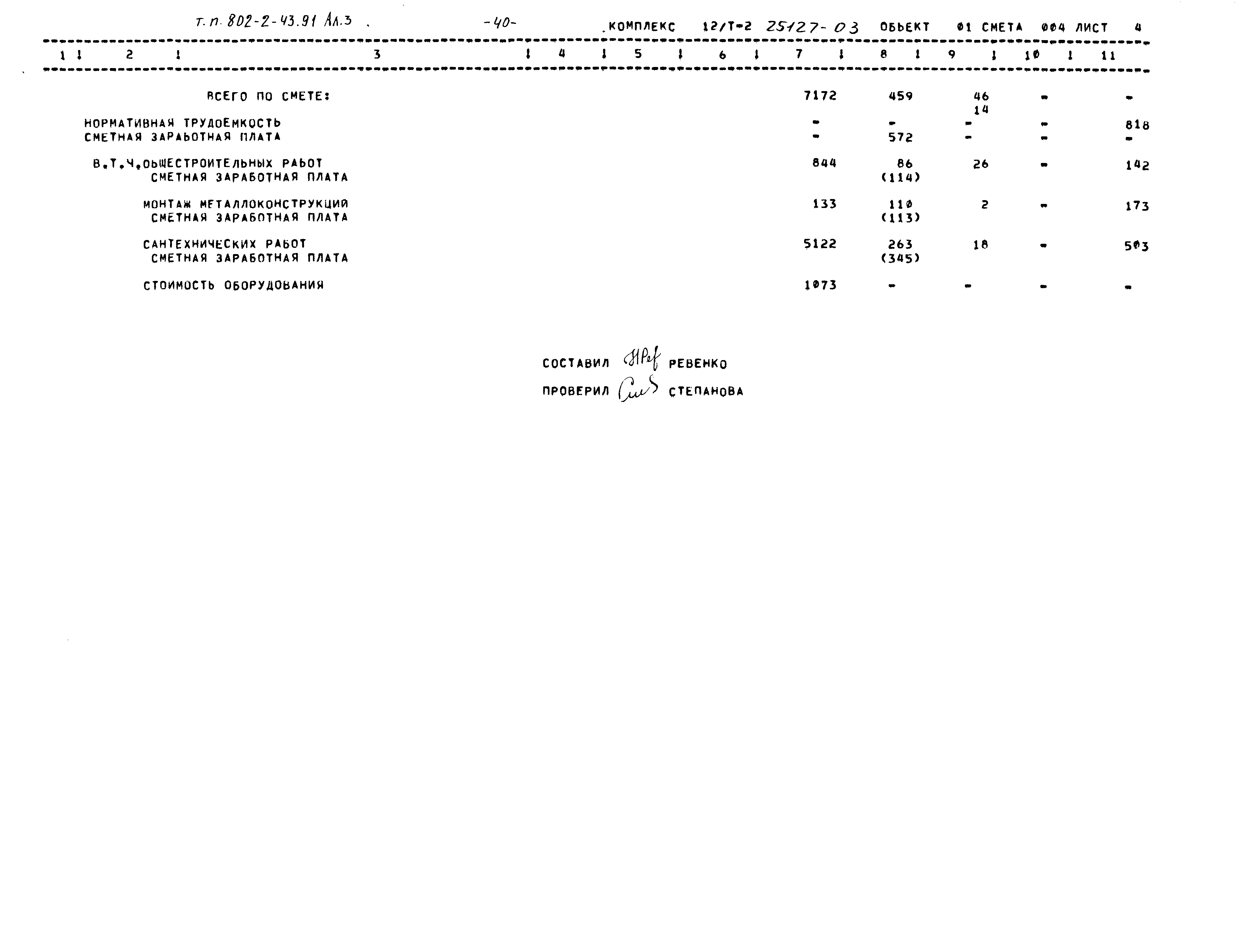 Типовой проект 802-2-43.91