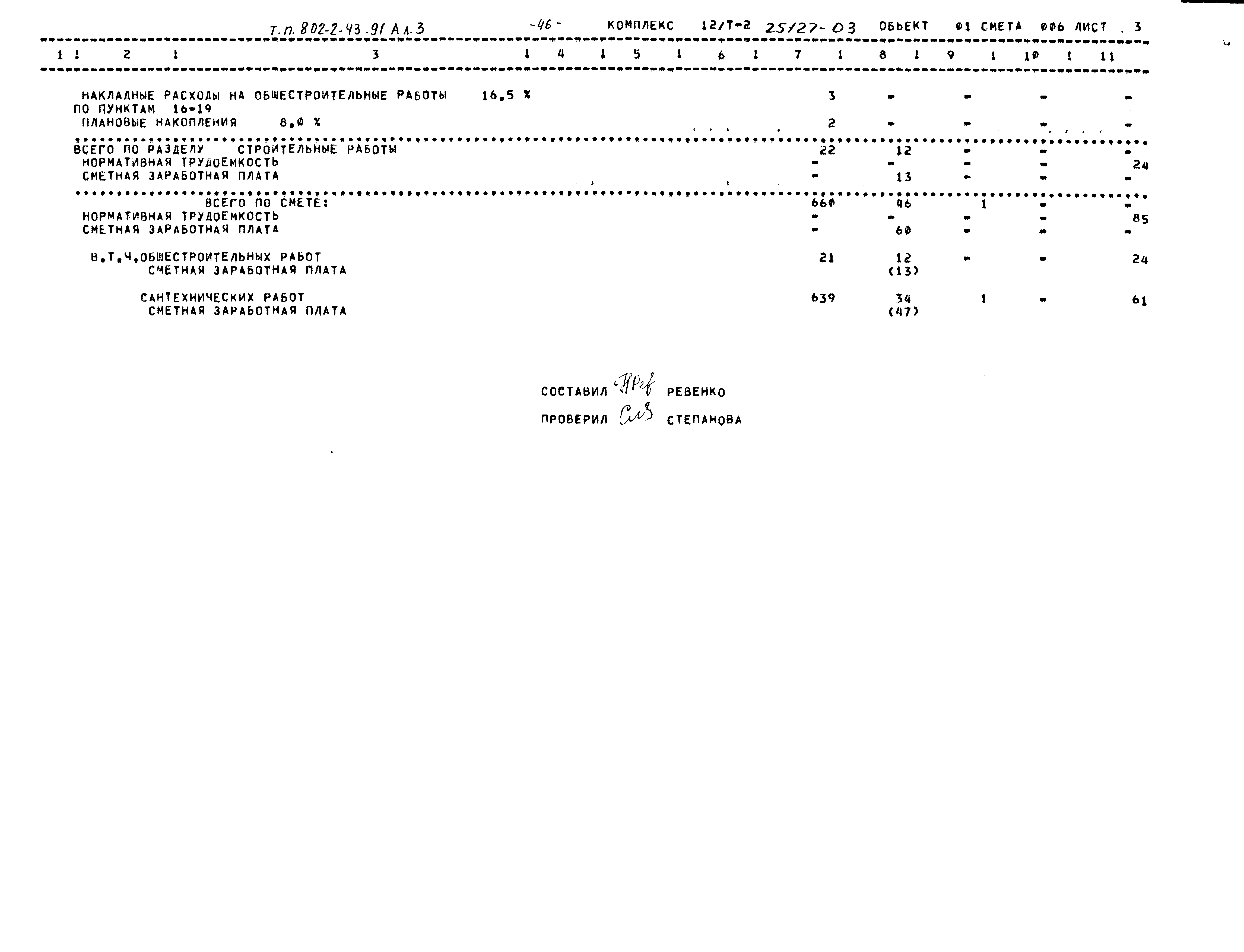 Типовой проект 802-2-43.91
