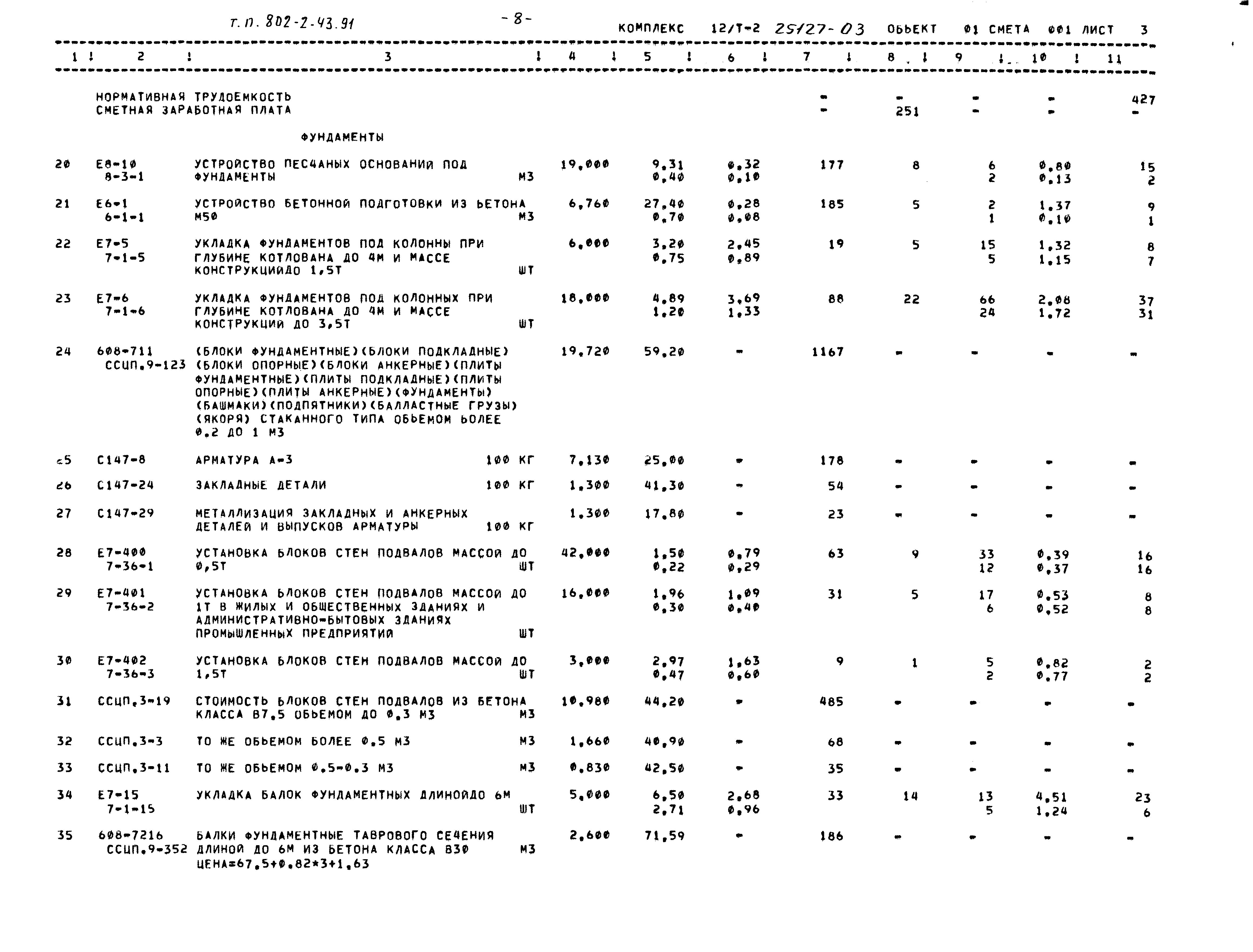 Типовой проект 802-2-43.91