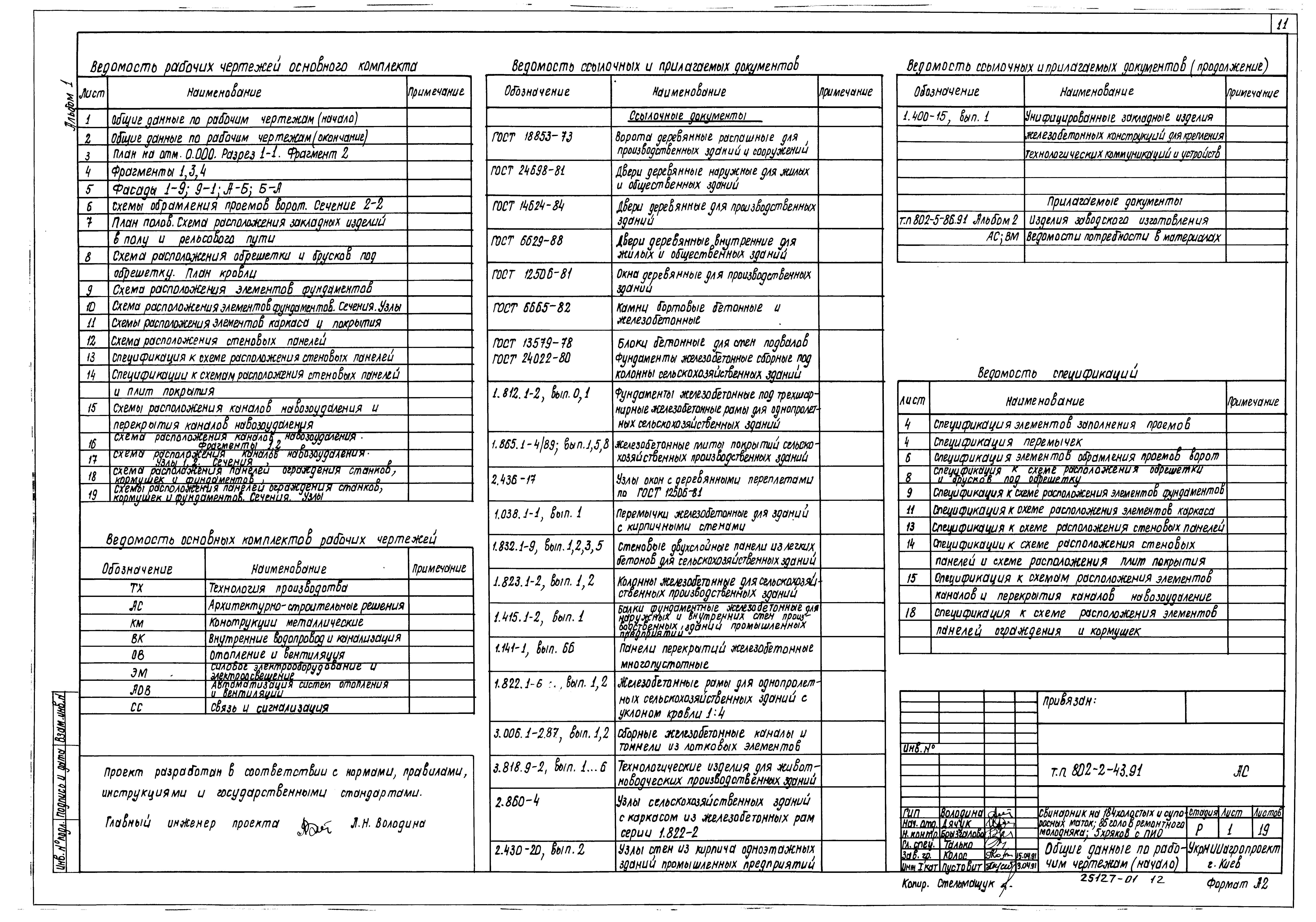 Типовой проект 802-2-43.91