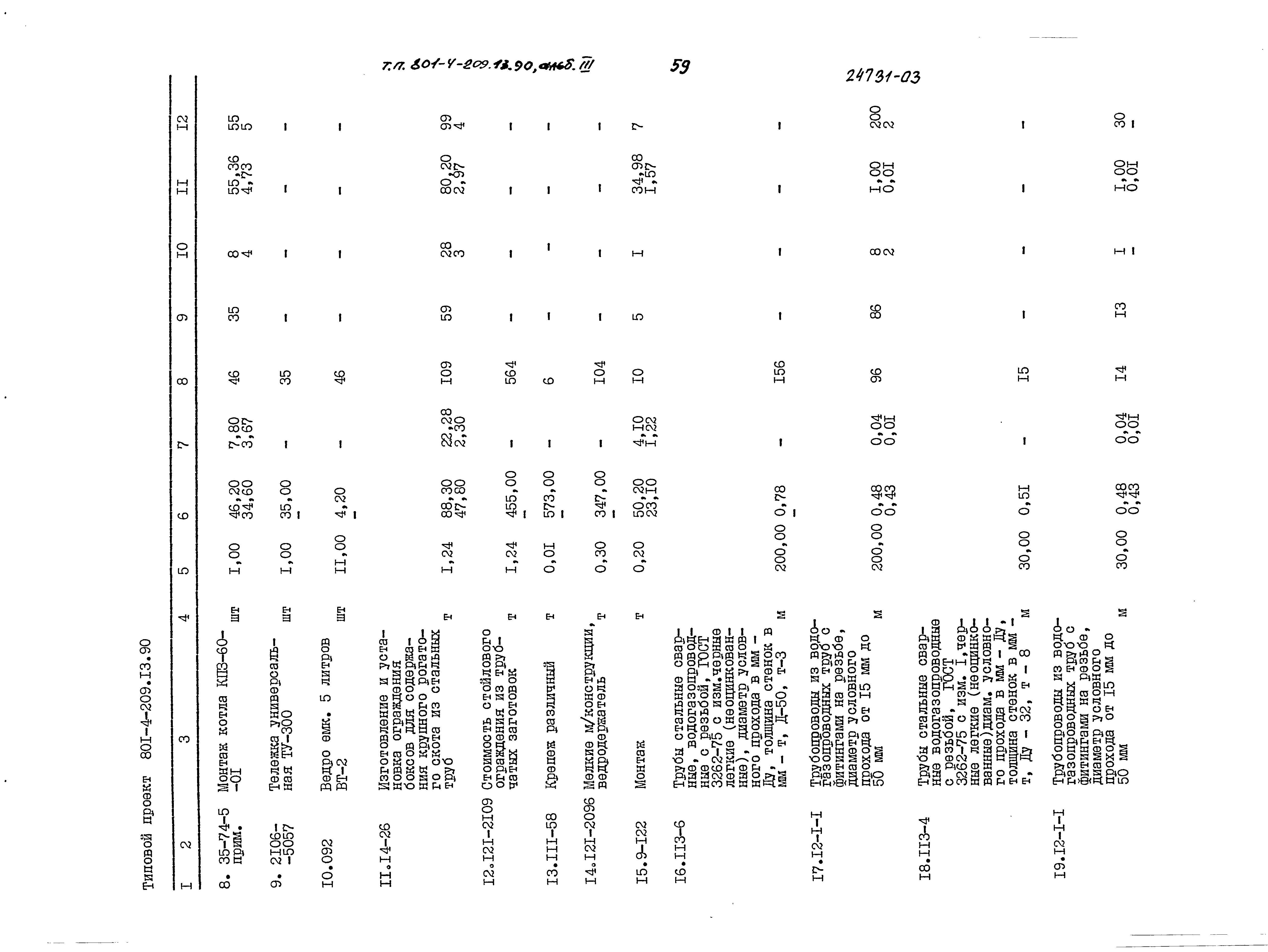 Типовой проект 801-4-209.13.90