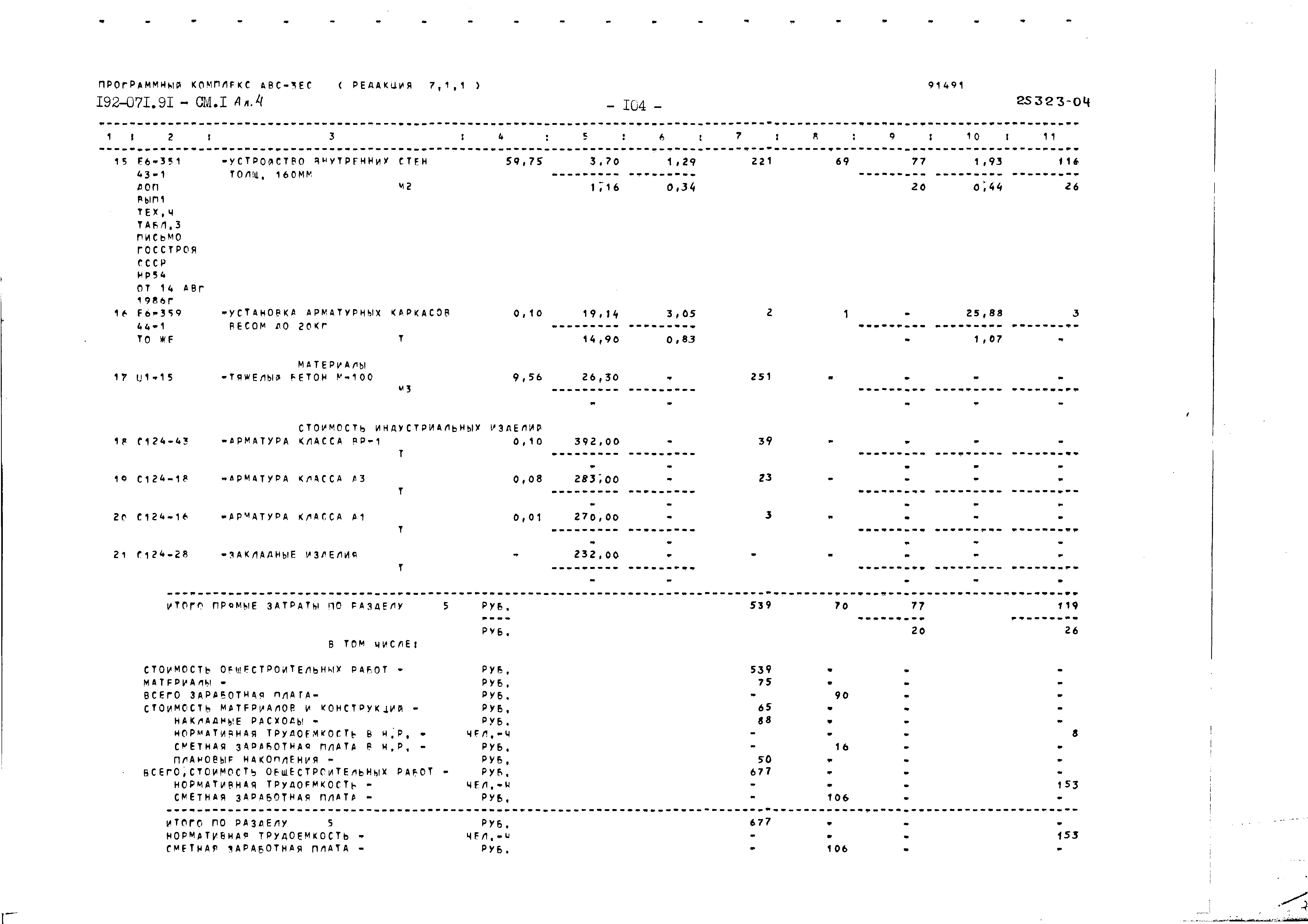 Типовой проект 192-071.91