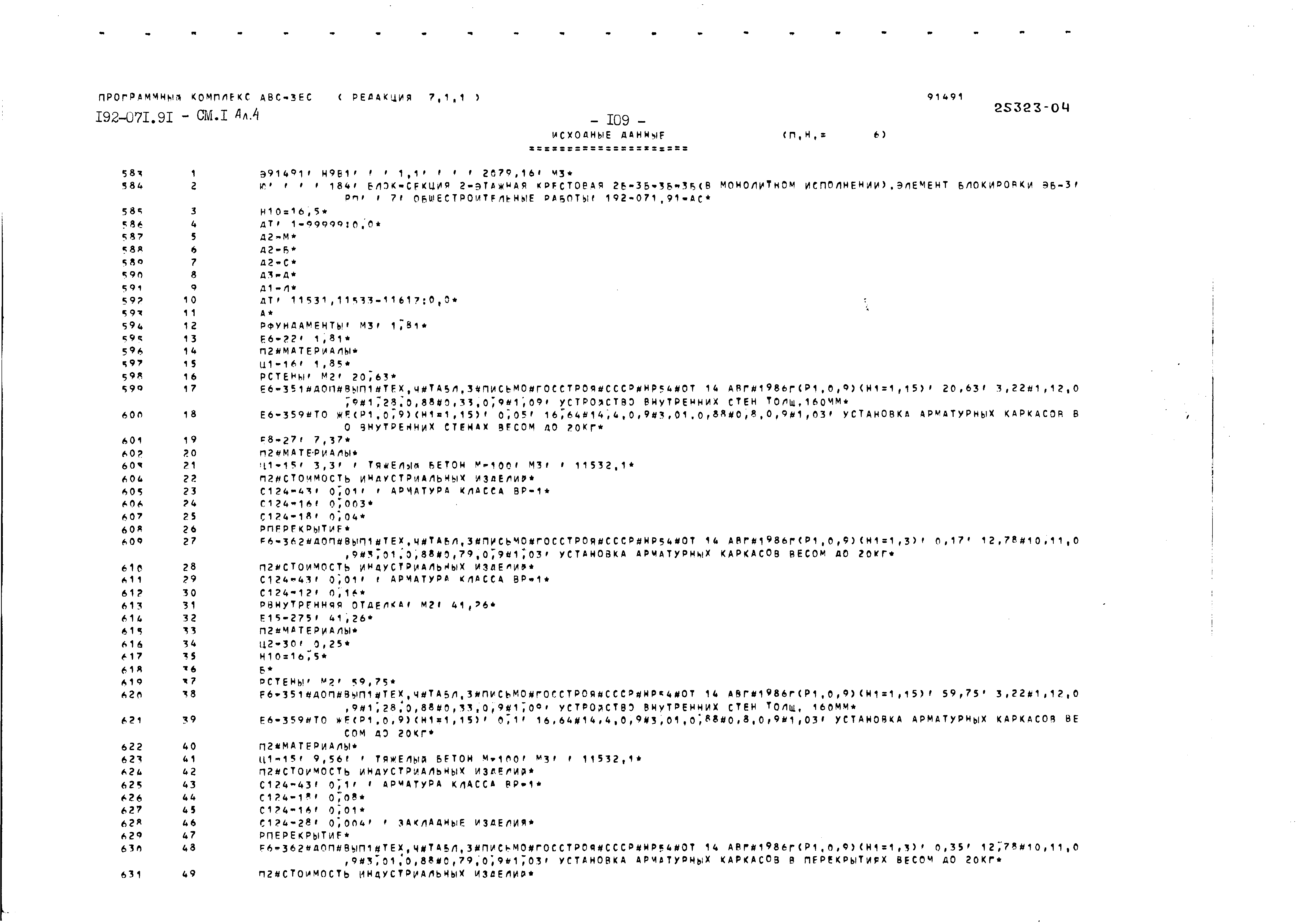 Типовой проект 192-071.91