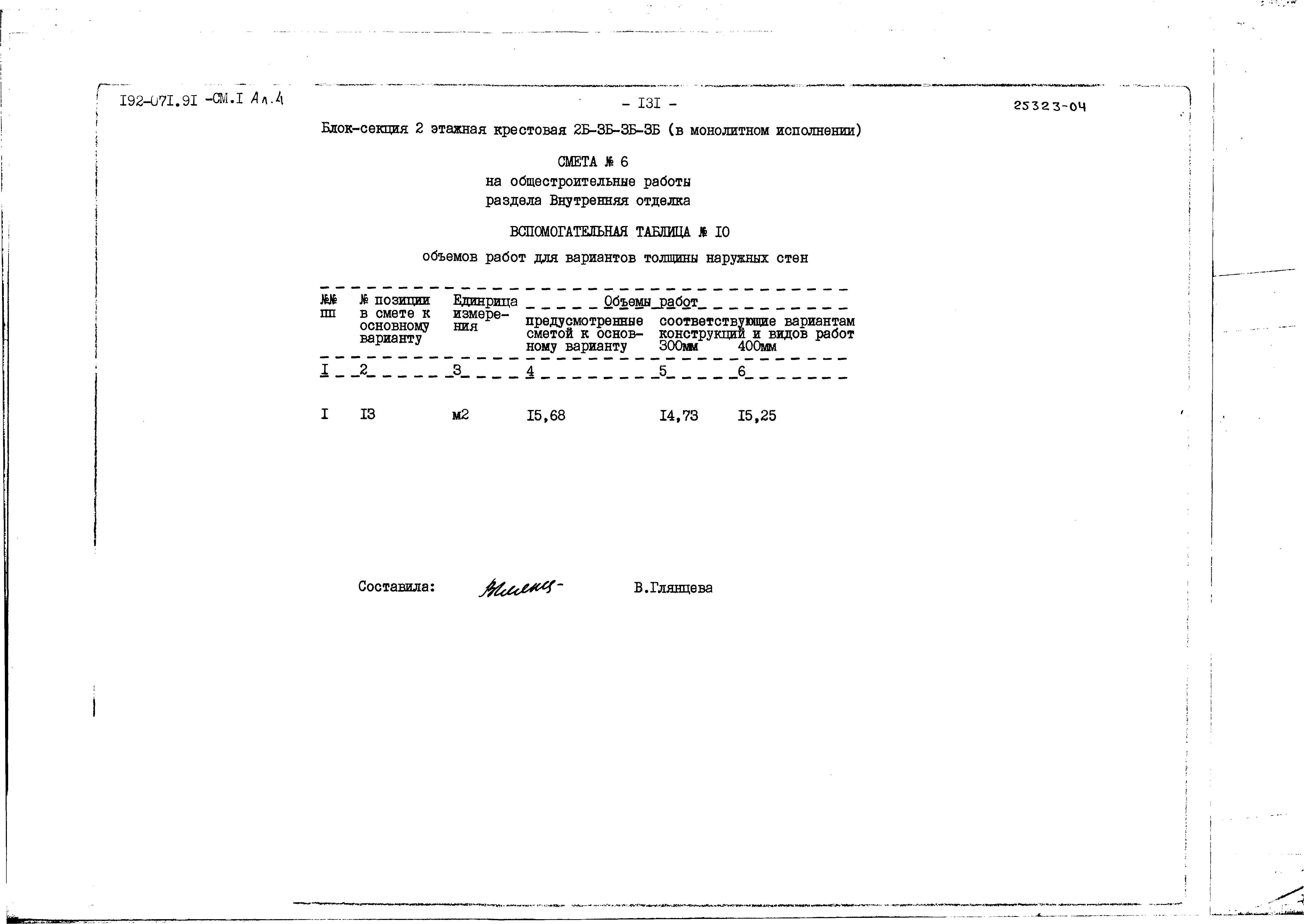Типовой проект 192-071.91