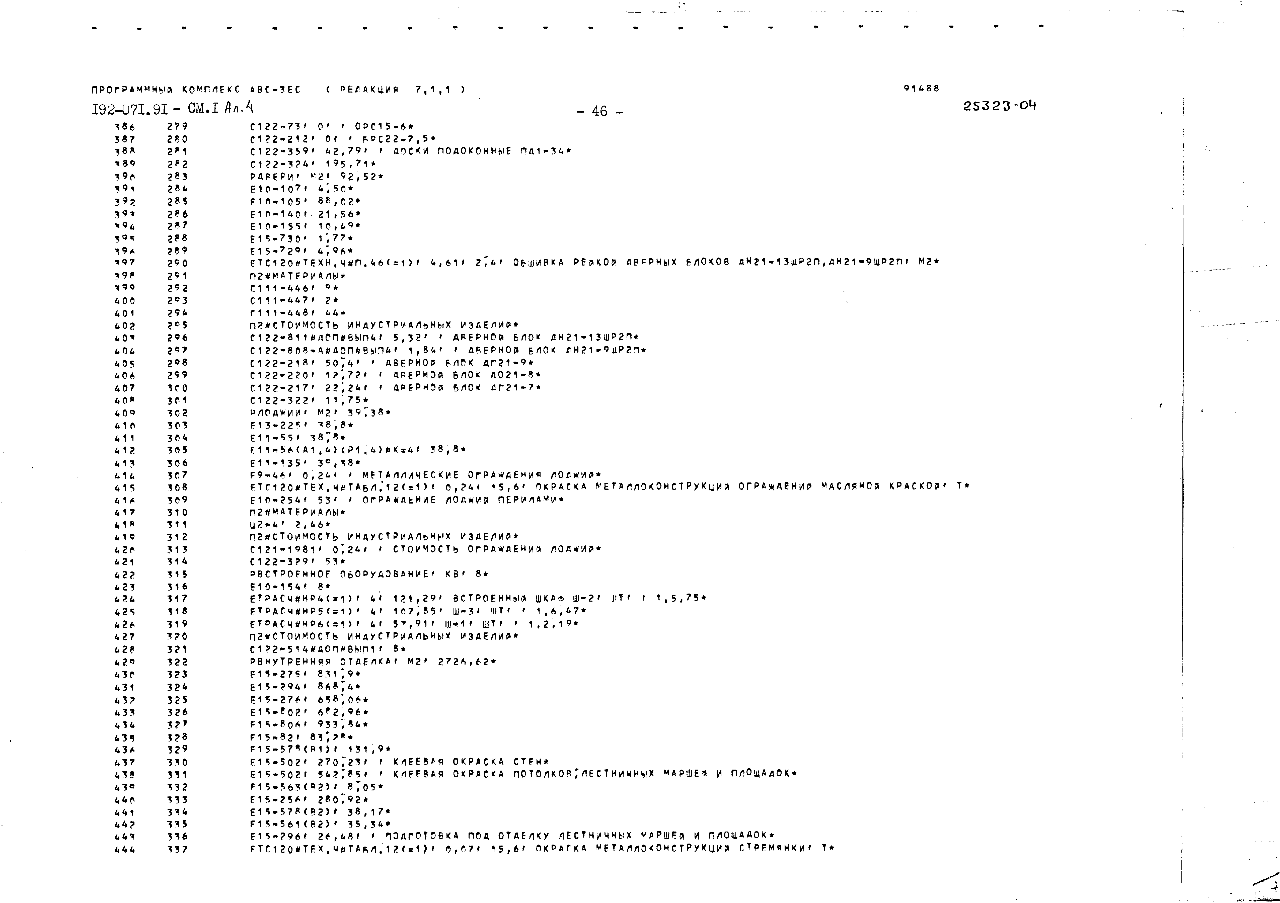 Типовой проект 192-071.91