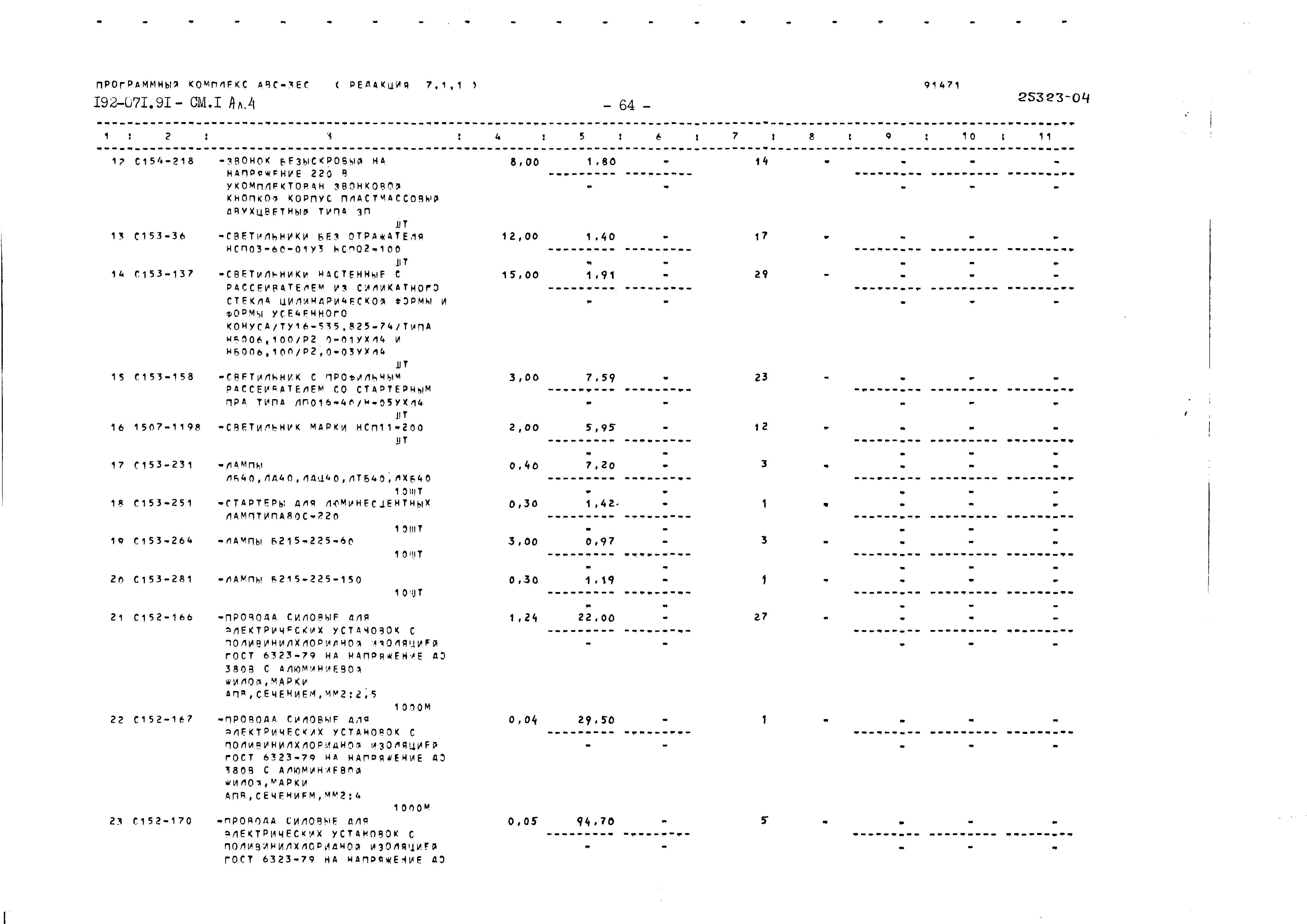 Типовой проект 192-071.91