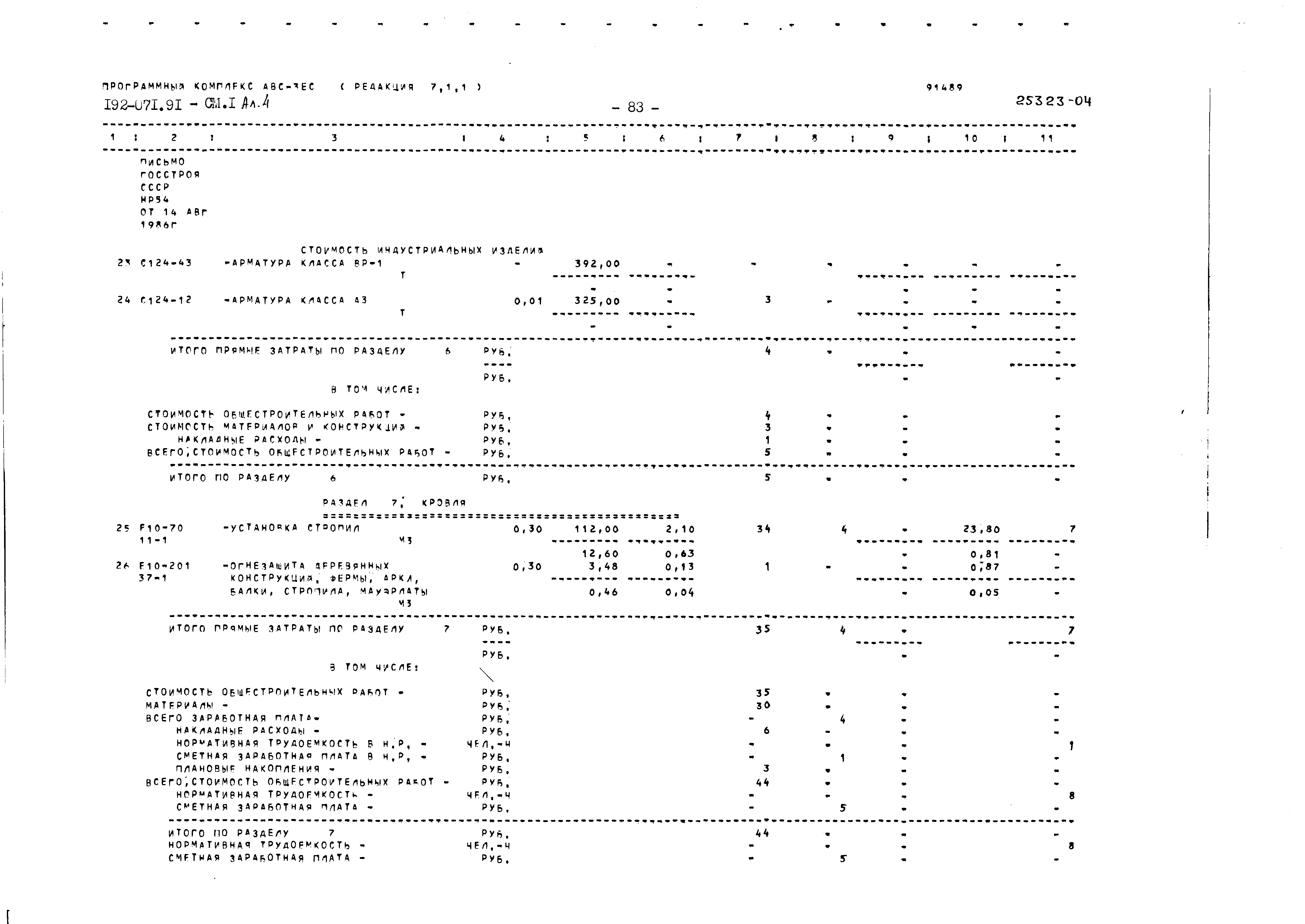 Типовой проект 192-071.91