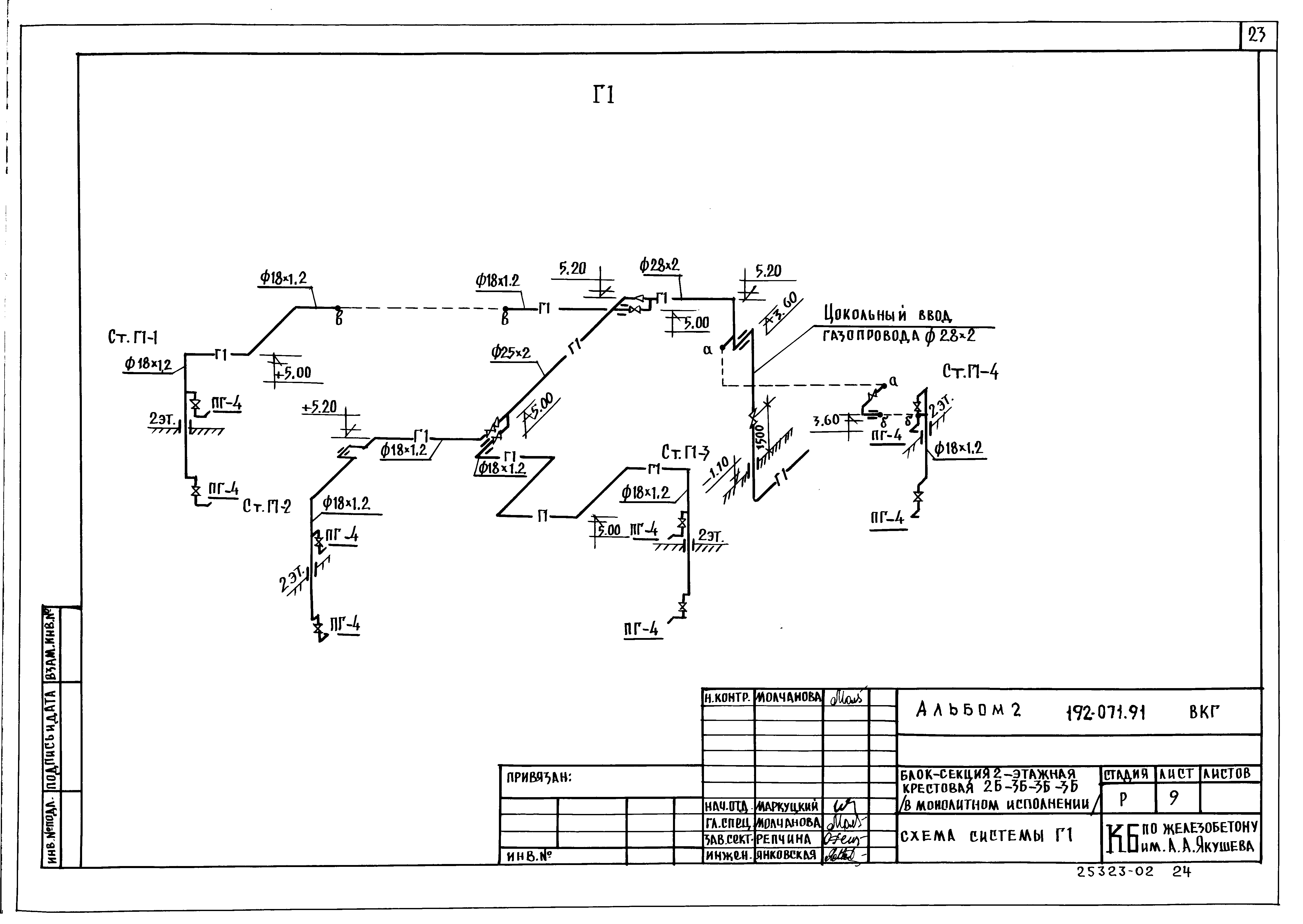 Типовой проект 192-071.91
